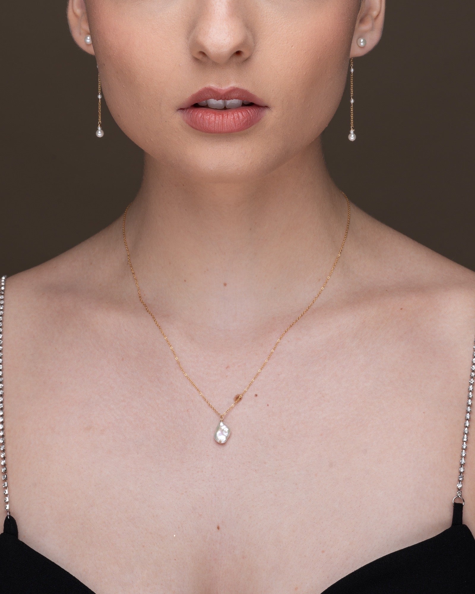 Keshi Pearl Necklace ERIJEWELRY