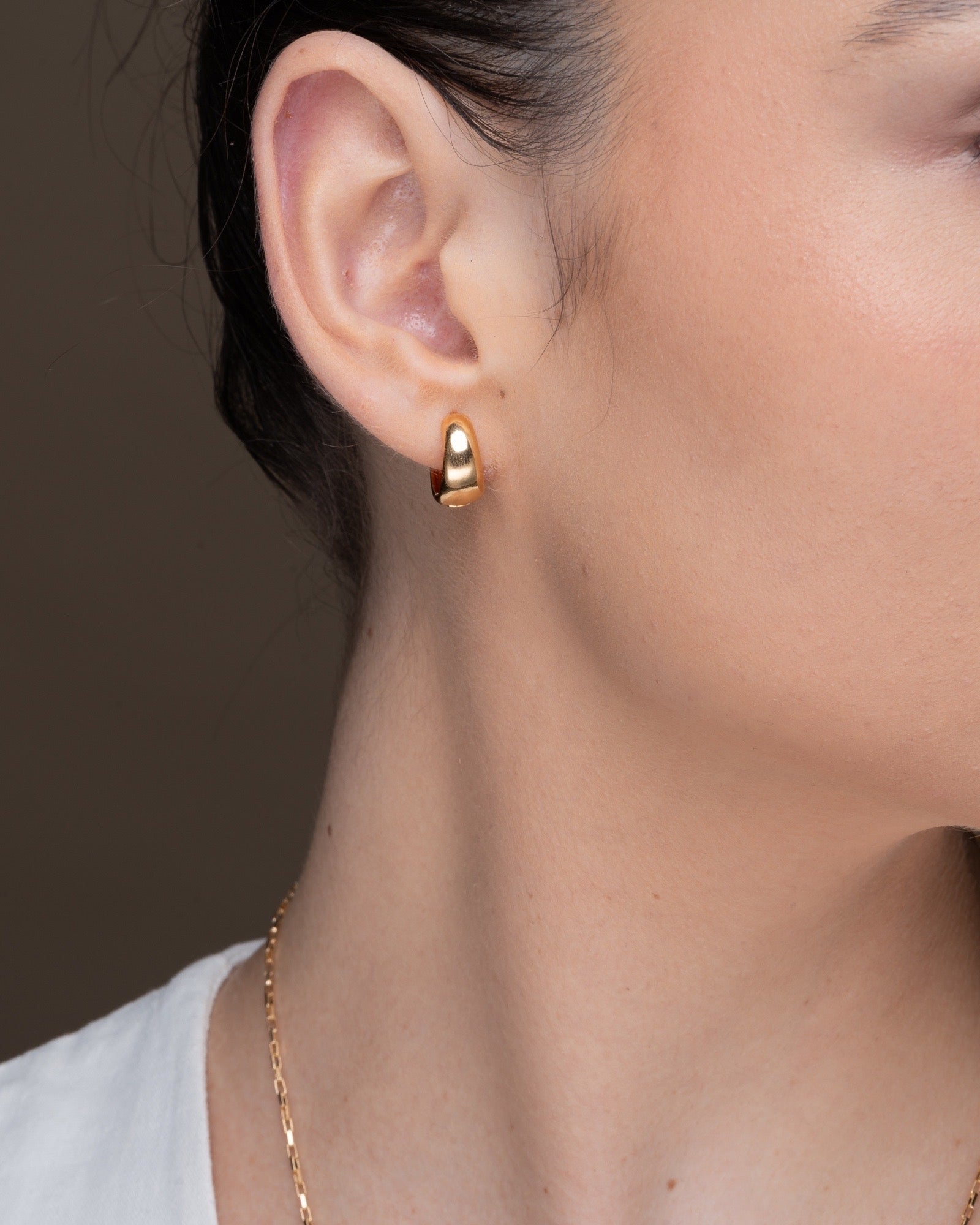 Agnes small hoop earrings ERIJEWELRY