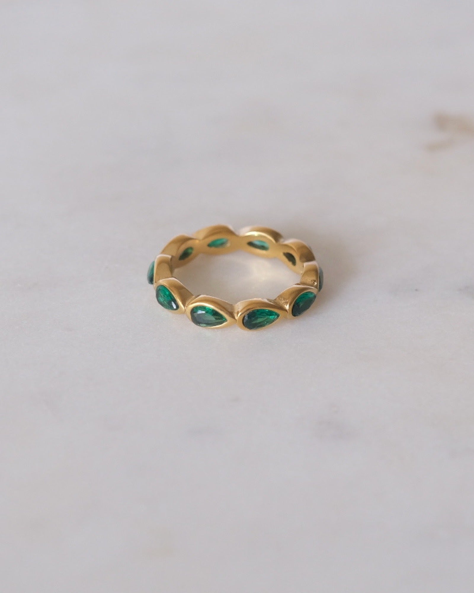 Elizabeth ring - Green