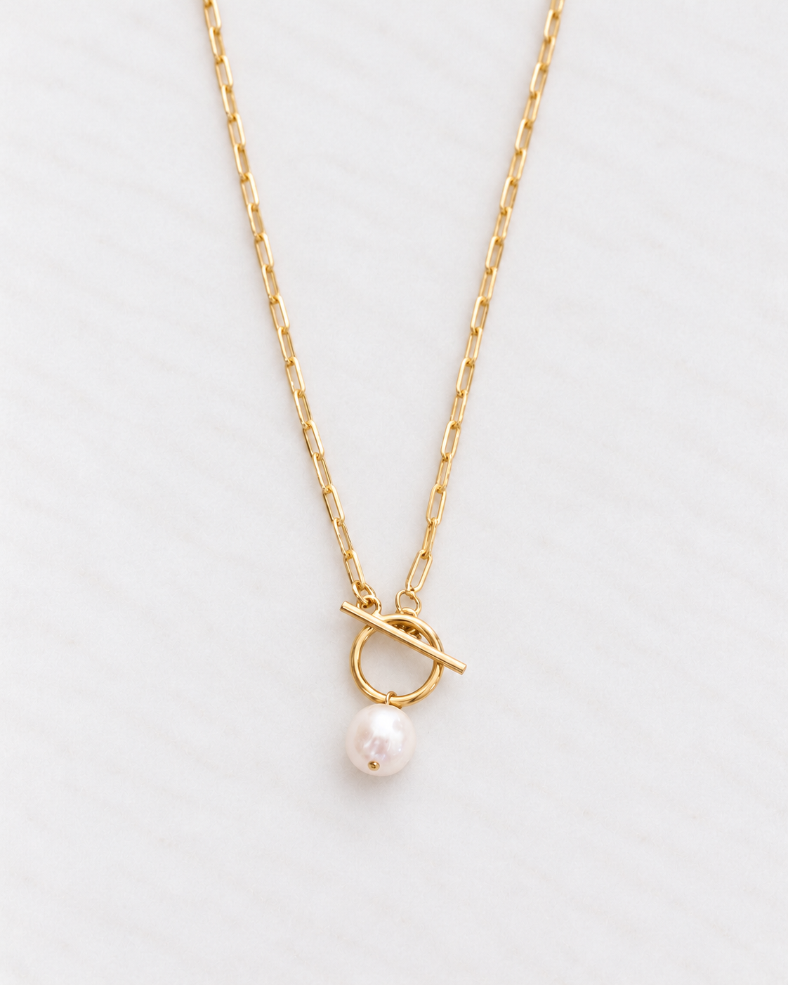 Pearl Lock Necklace