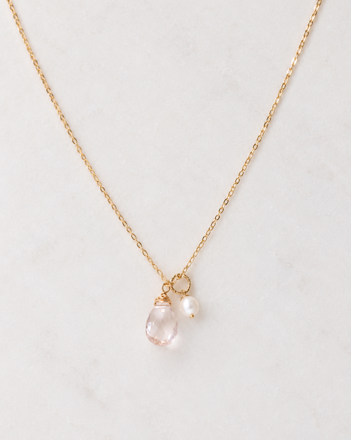 Rose Pearl Necklace
