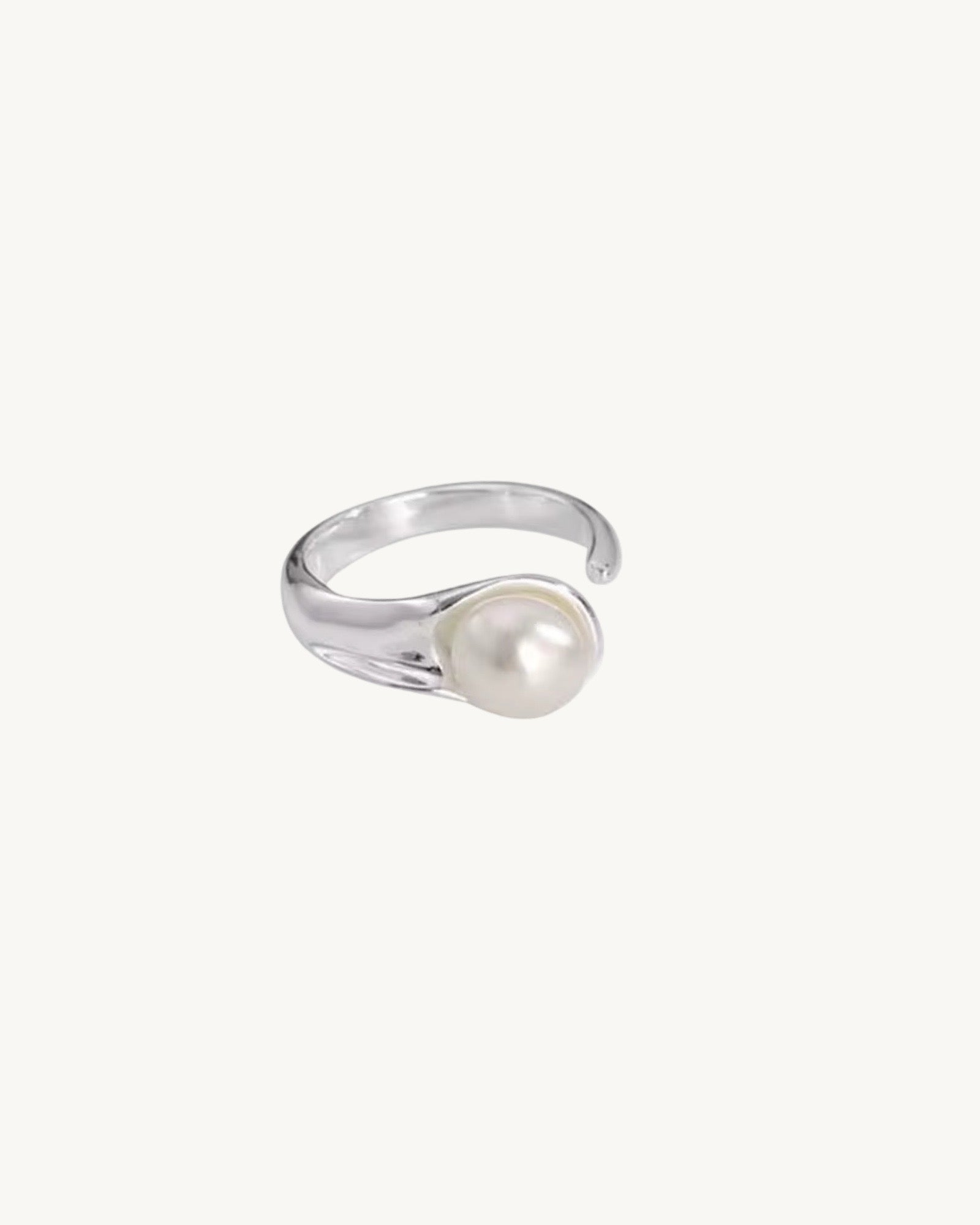 Pearl open Ring