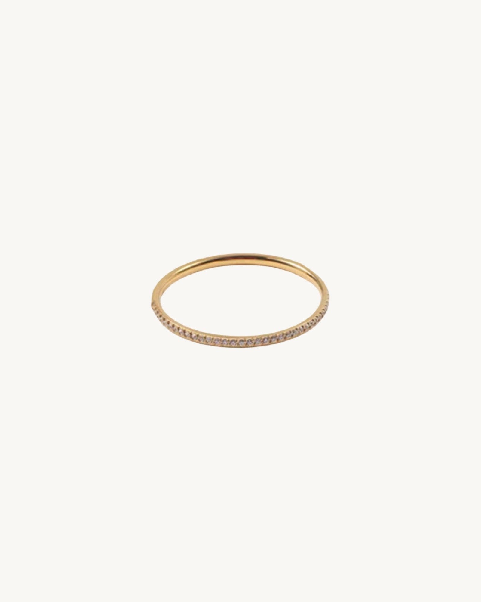 Pave thin Ring