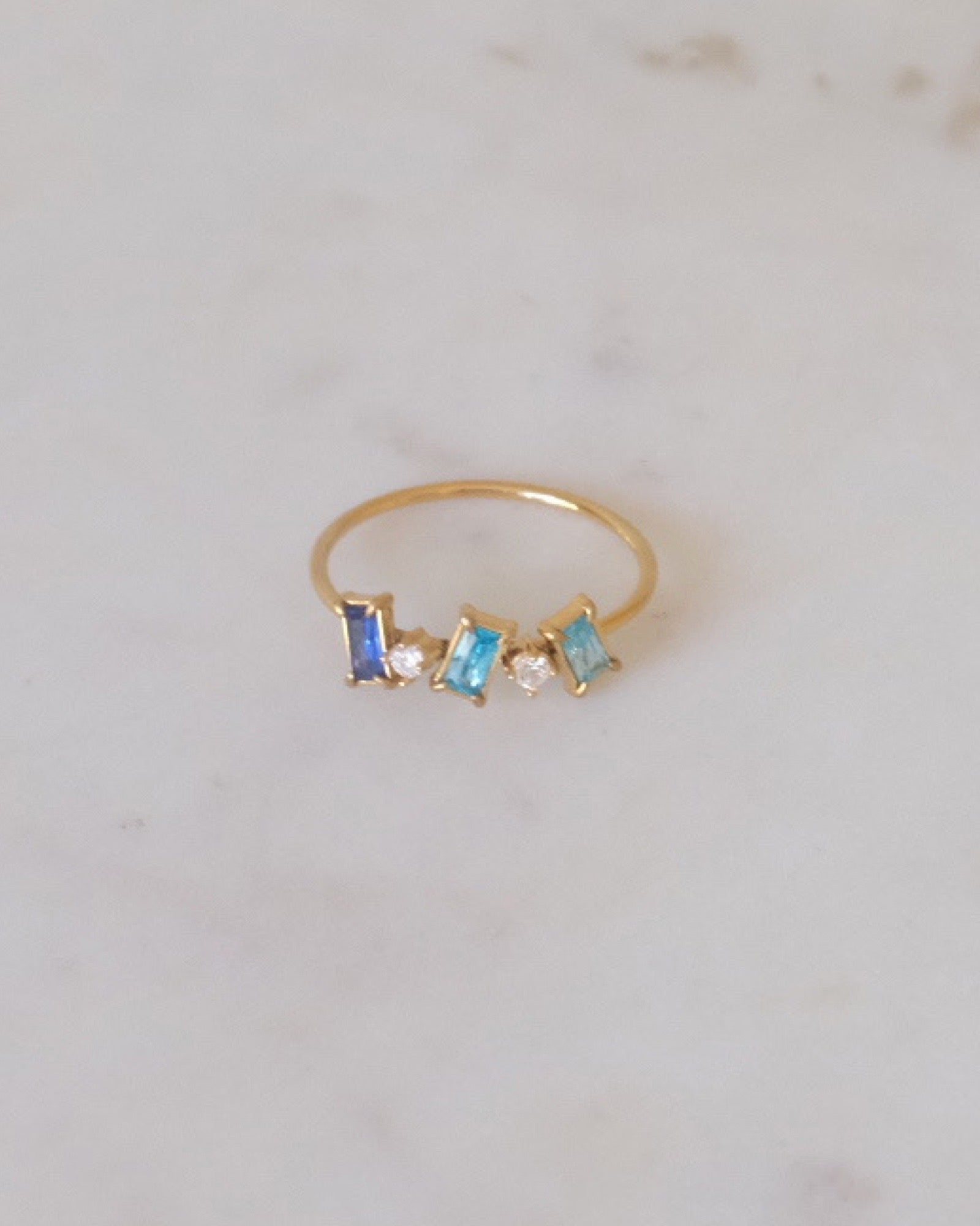 Azure Blue Ring
