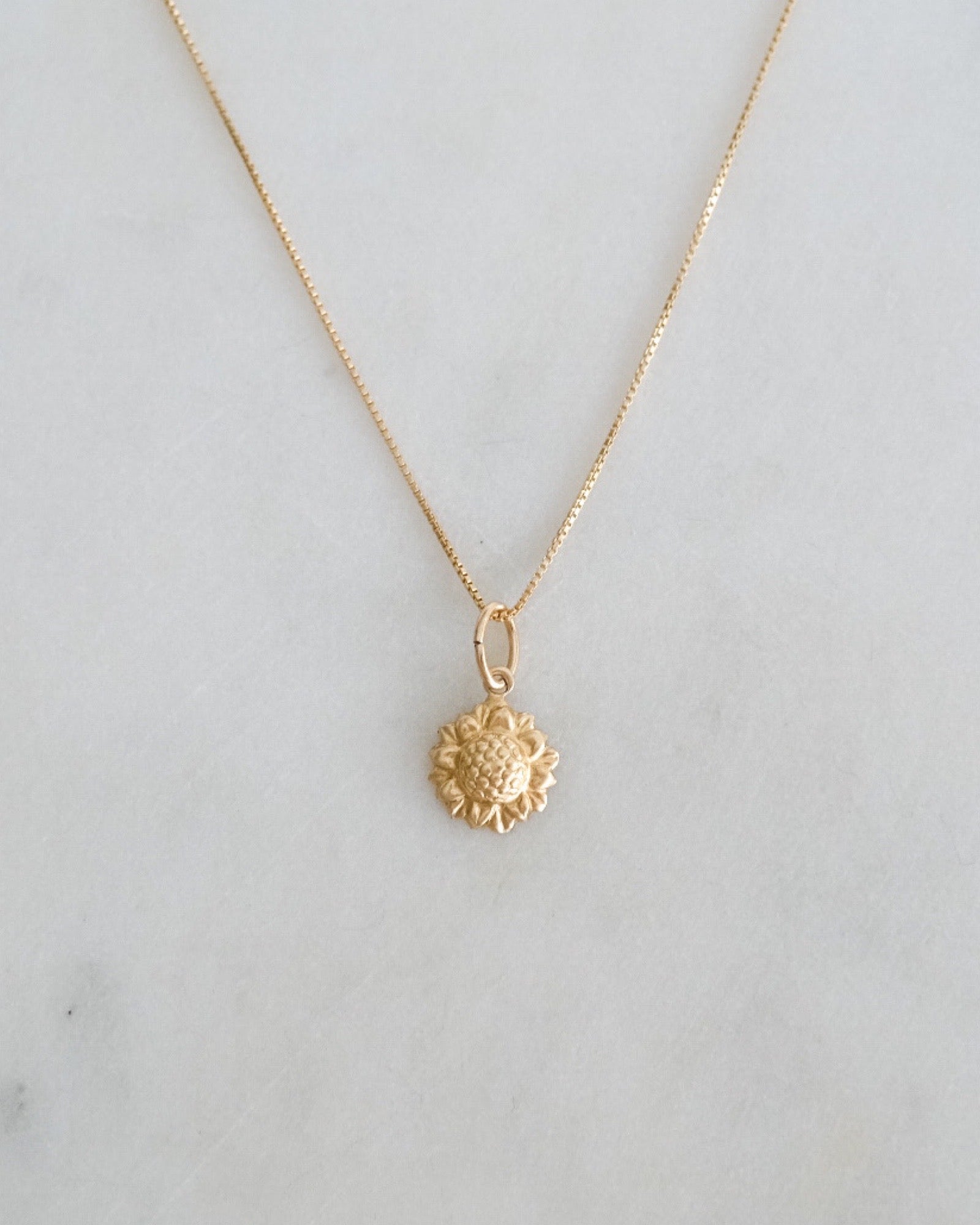 Sunflower Necklace