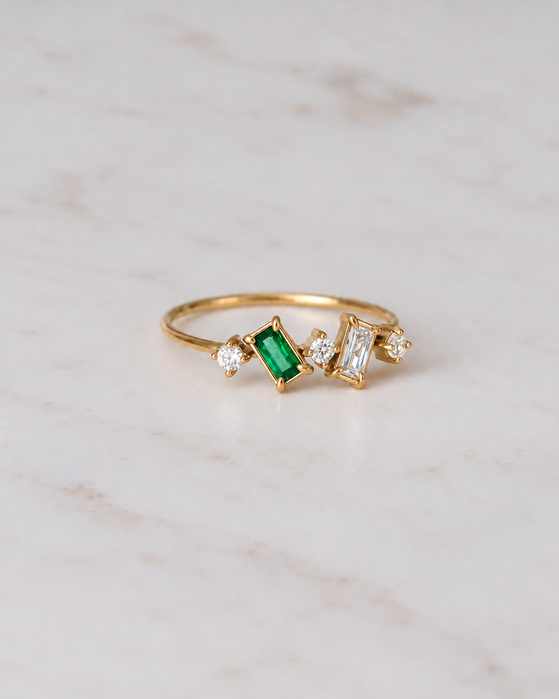 Dew Green Ring