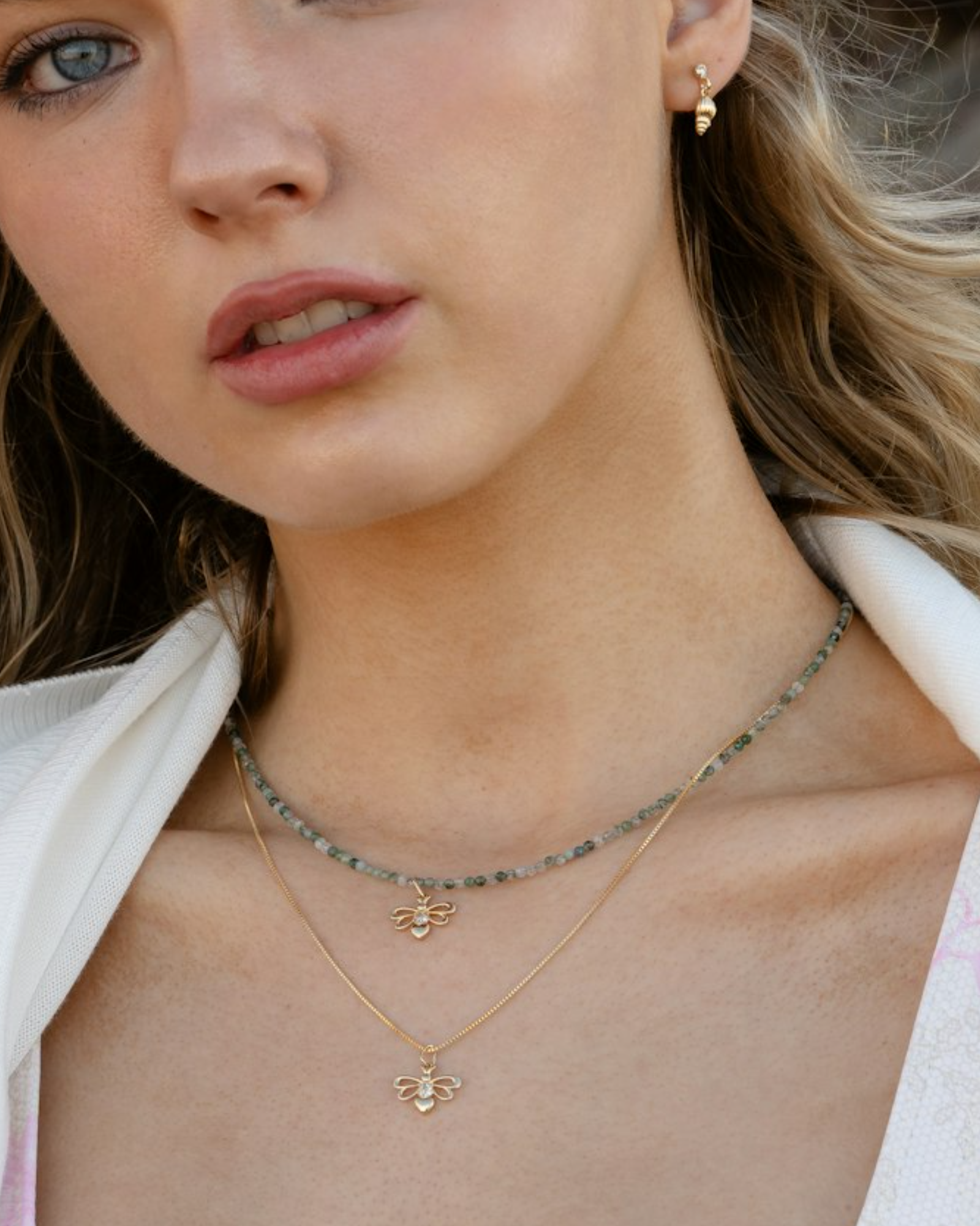 Honey bee pendant