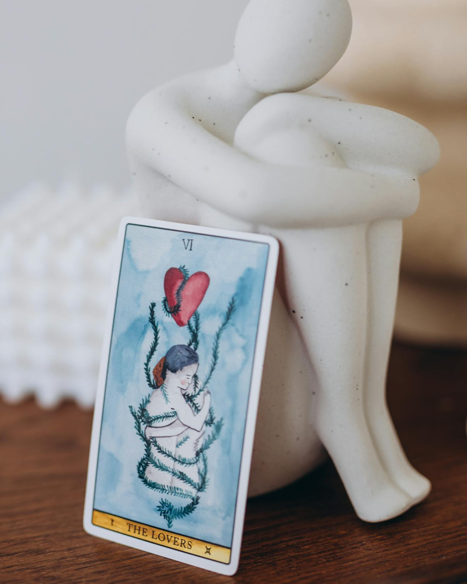 The Lovers Tarot Necklace