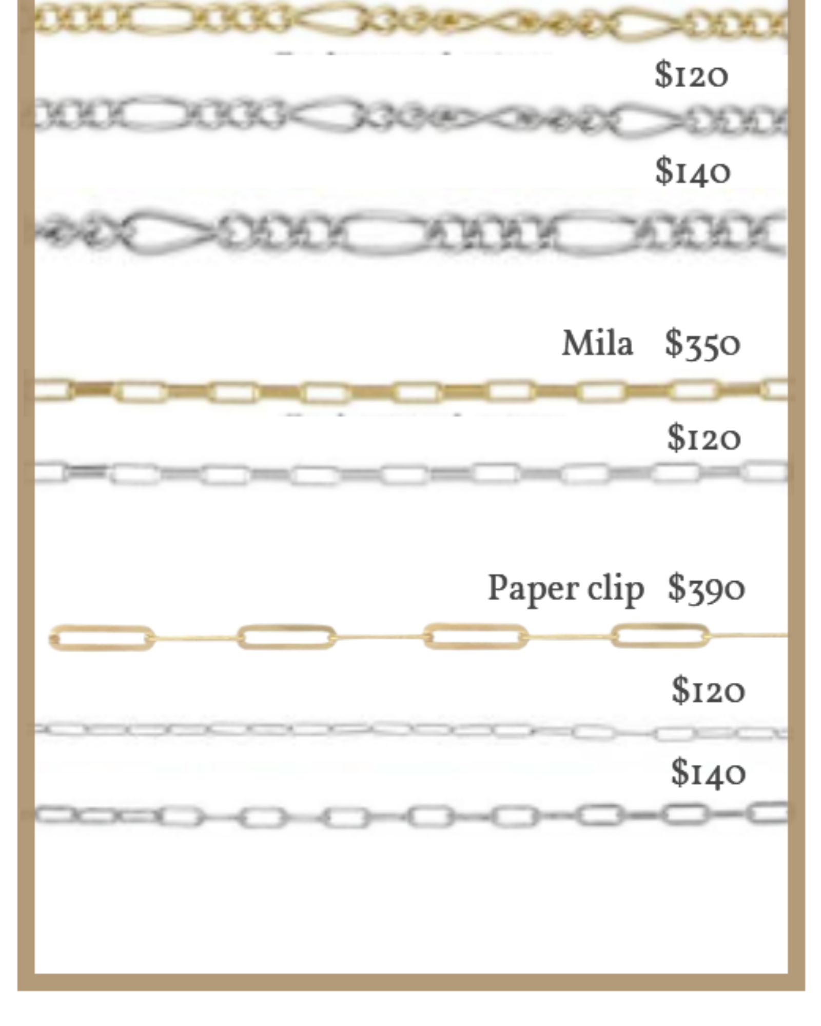 Permanent Welded Jewellery – Booking Fee (Non-Refundable)