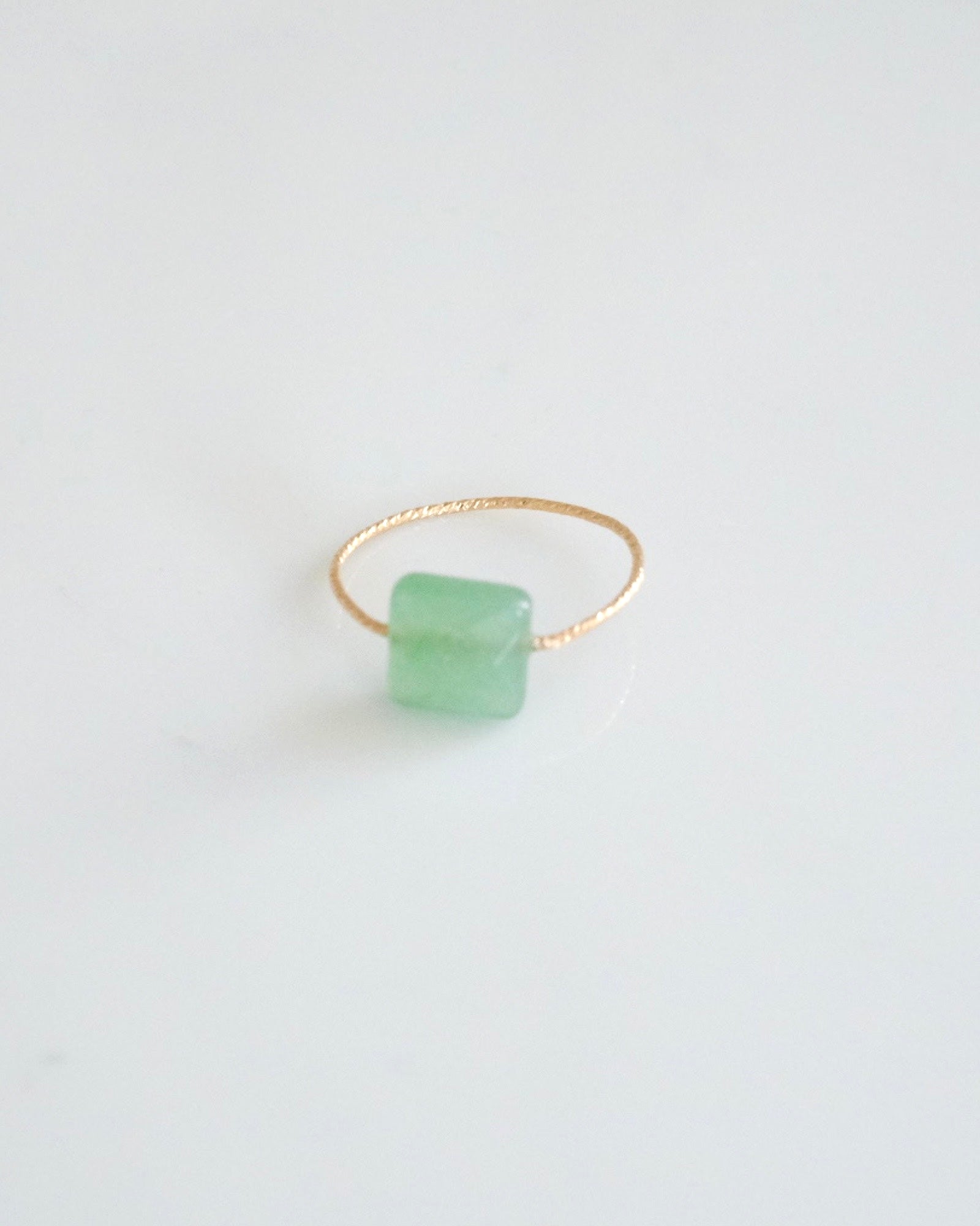 Aventurine Serenity ring ERIJEWELRY