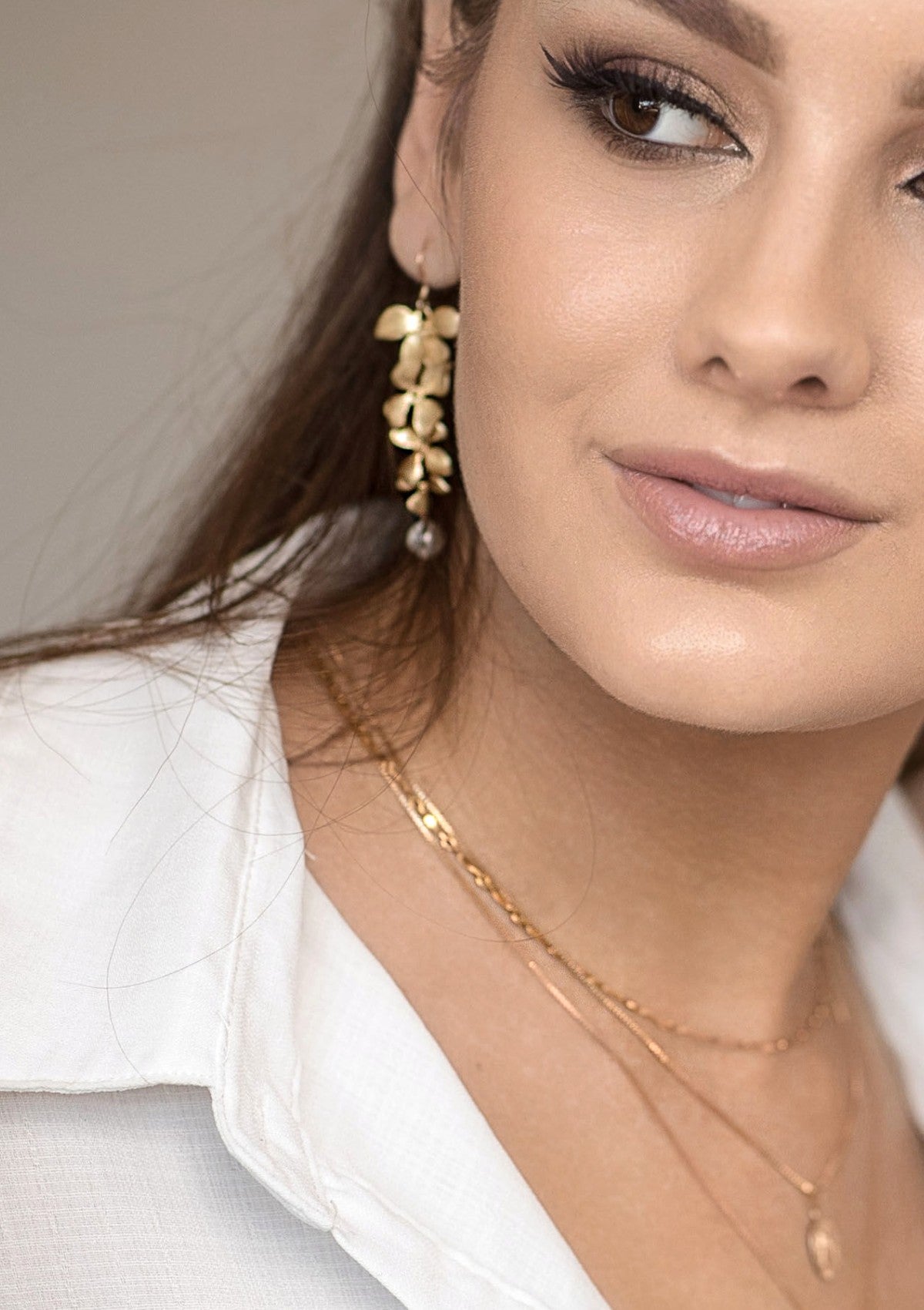 Handmade earrings in gold filled by Australia Jewelry Shop ERIJEWELRY