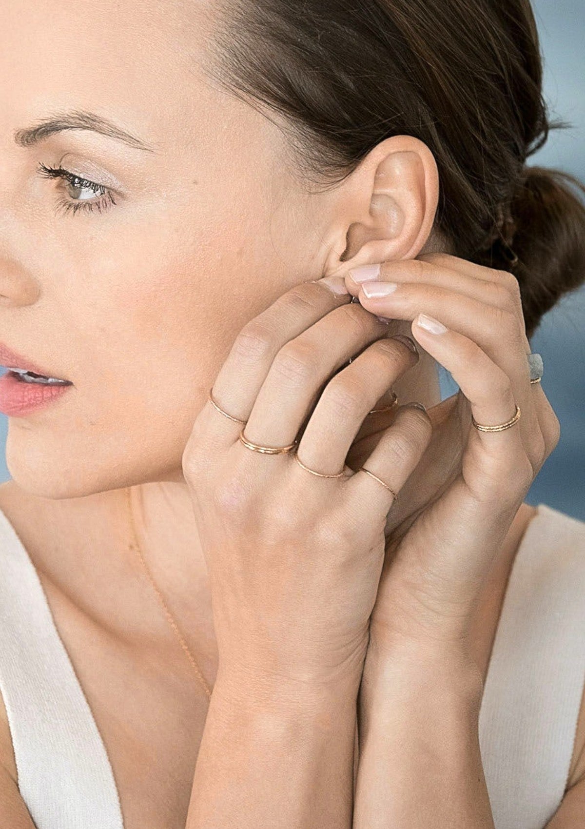 Plain Stacking Ring ERIJEWELRY
