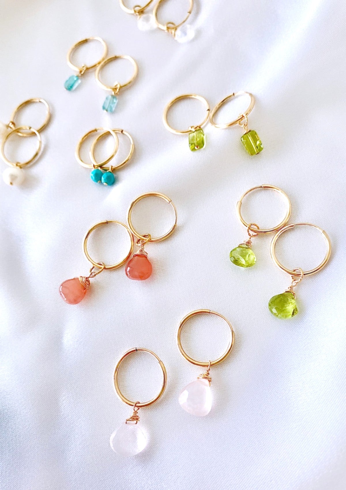 Inca Rose infinity Hoops ERIJEWELRY