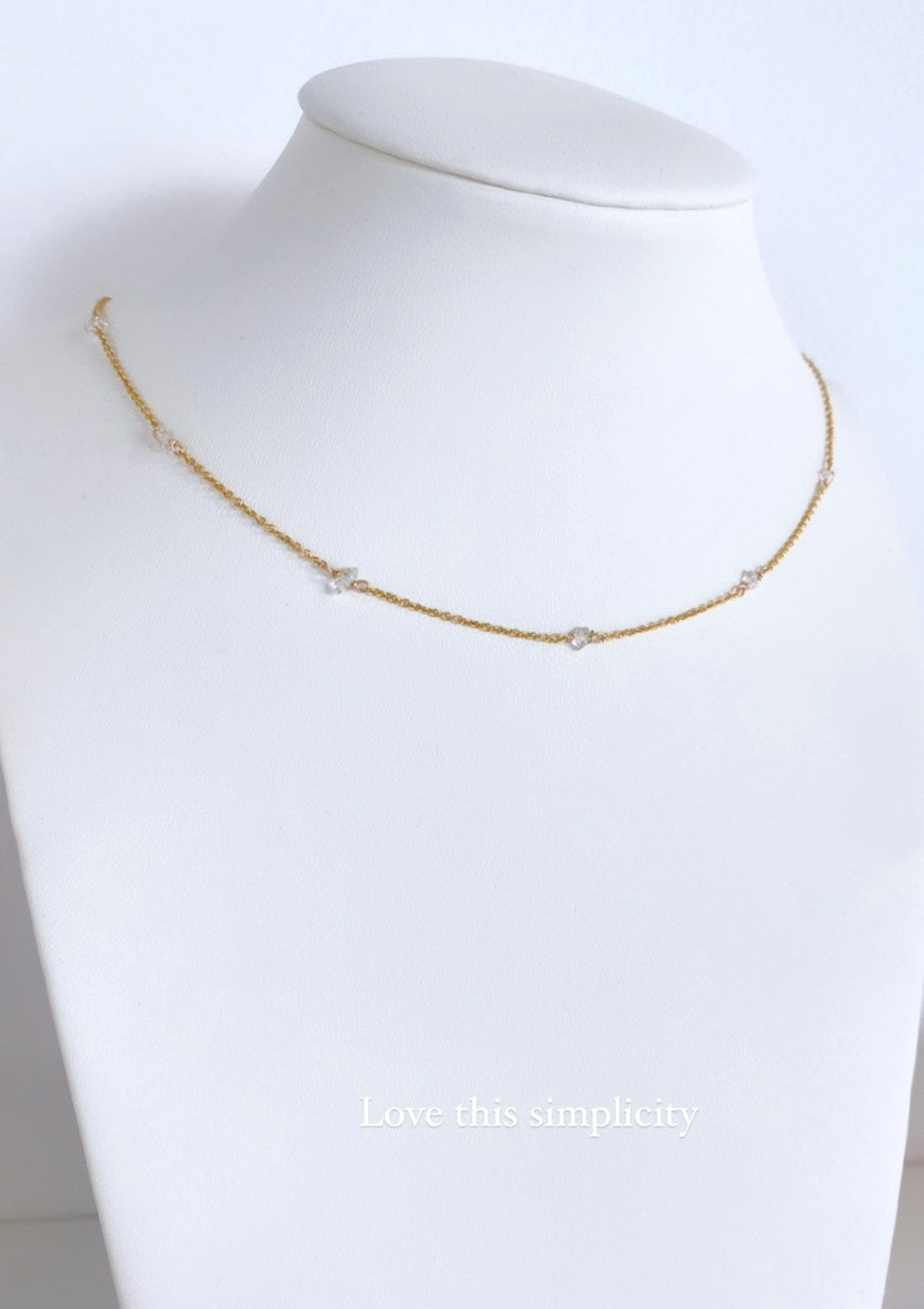 Herkimer Diamonds Necklace ERIJEWELRY