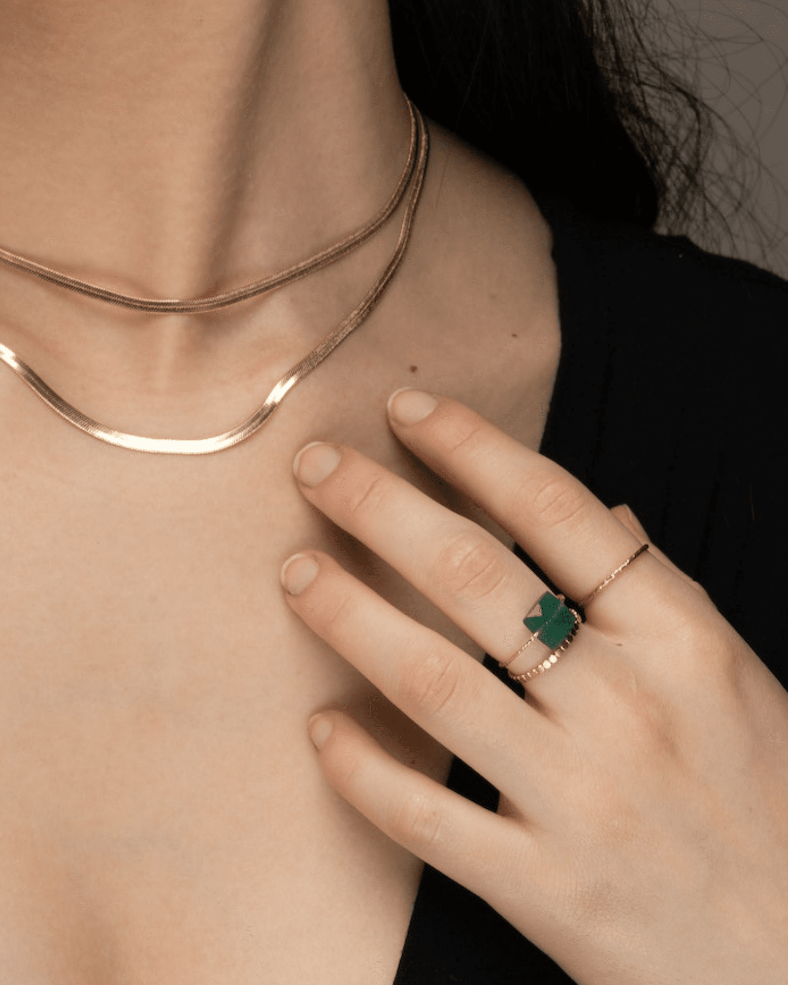 Daily Serenity Rings Square ERIJEWELRY