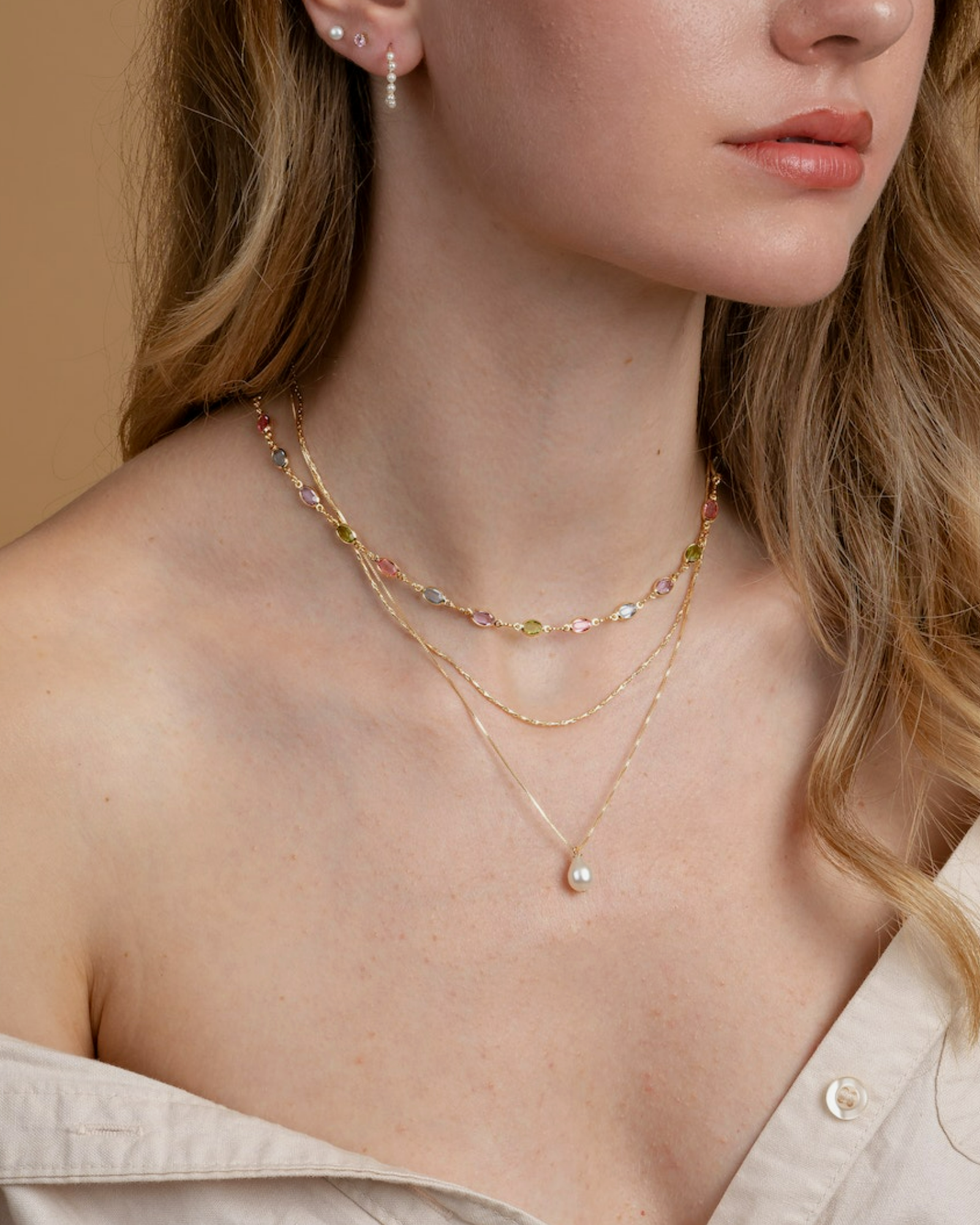 Freya Thin Necklace ERIJEWELRY