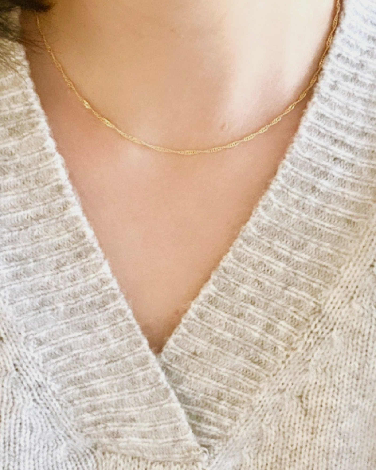 Megumi Chain Necklace ERIJEWELRY