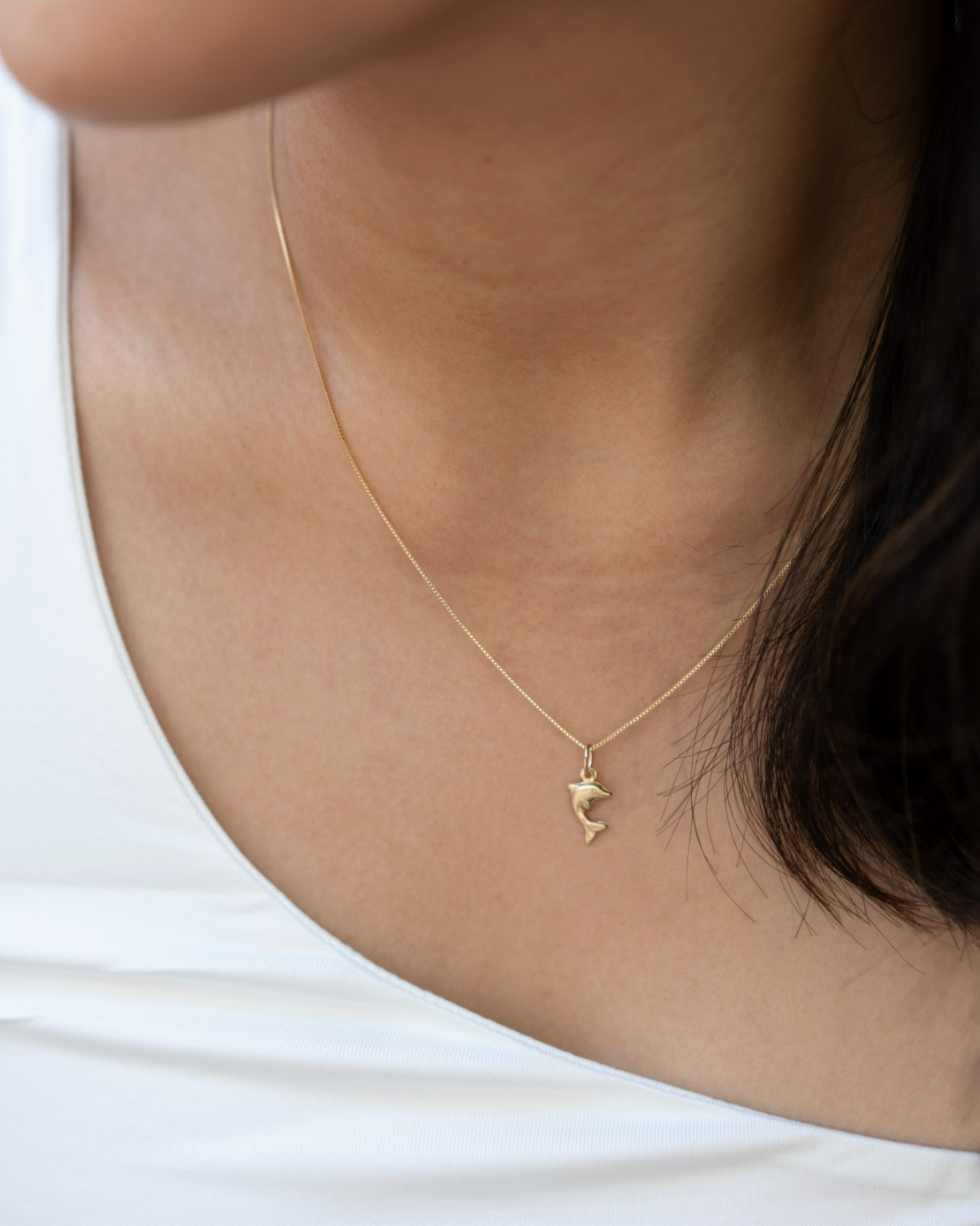 Dolphin Necklace ERIJEWELRY