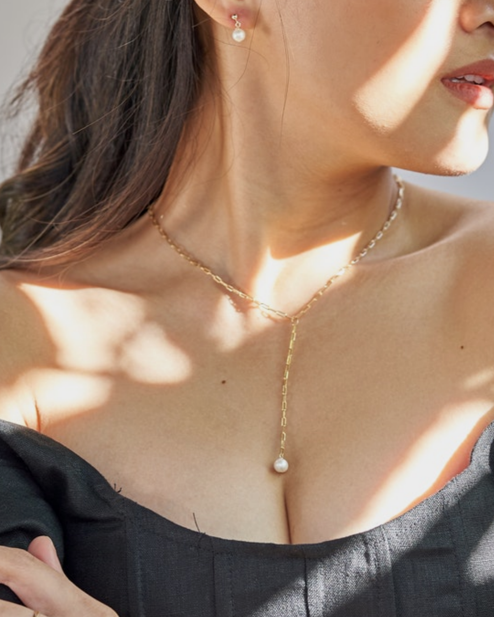 Zara Pearl Necklace ERIJEWELRY