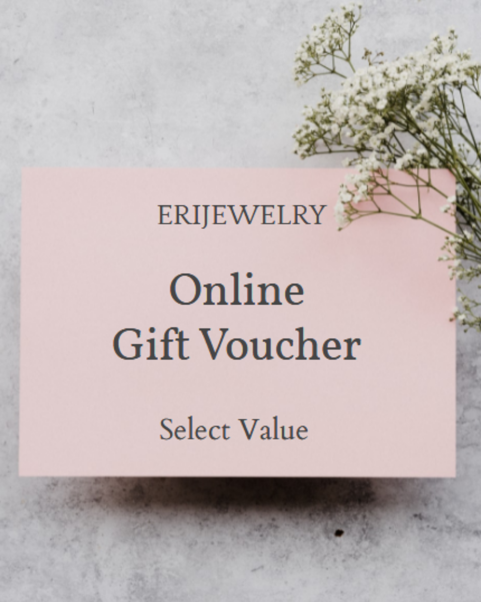 ERIJEWELRY Gift Voucher ERIJEWELRY