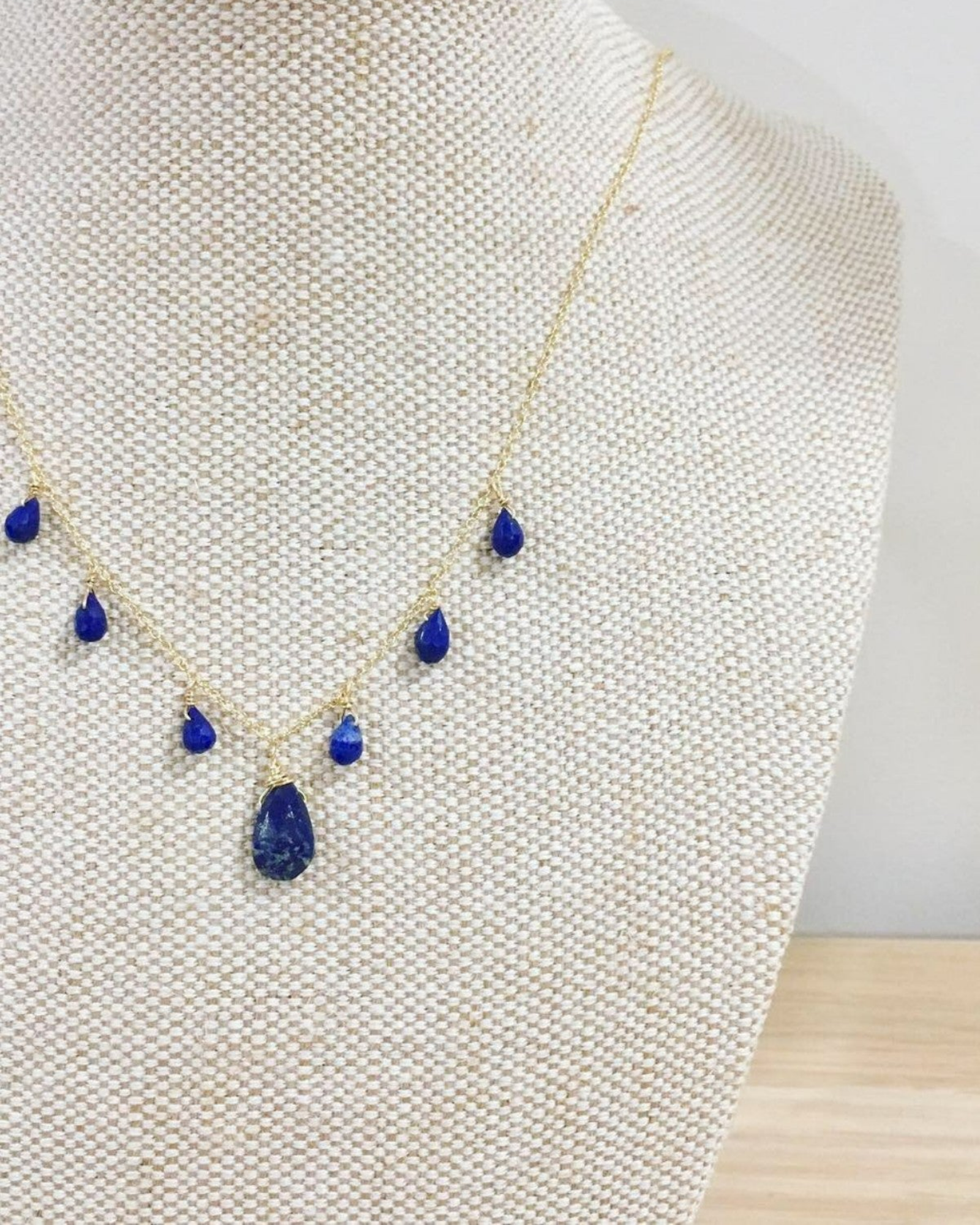 Lapis Lazuli Princess Necklace ERIJEWELRY