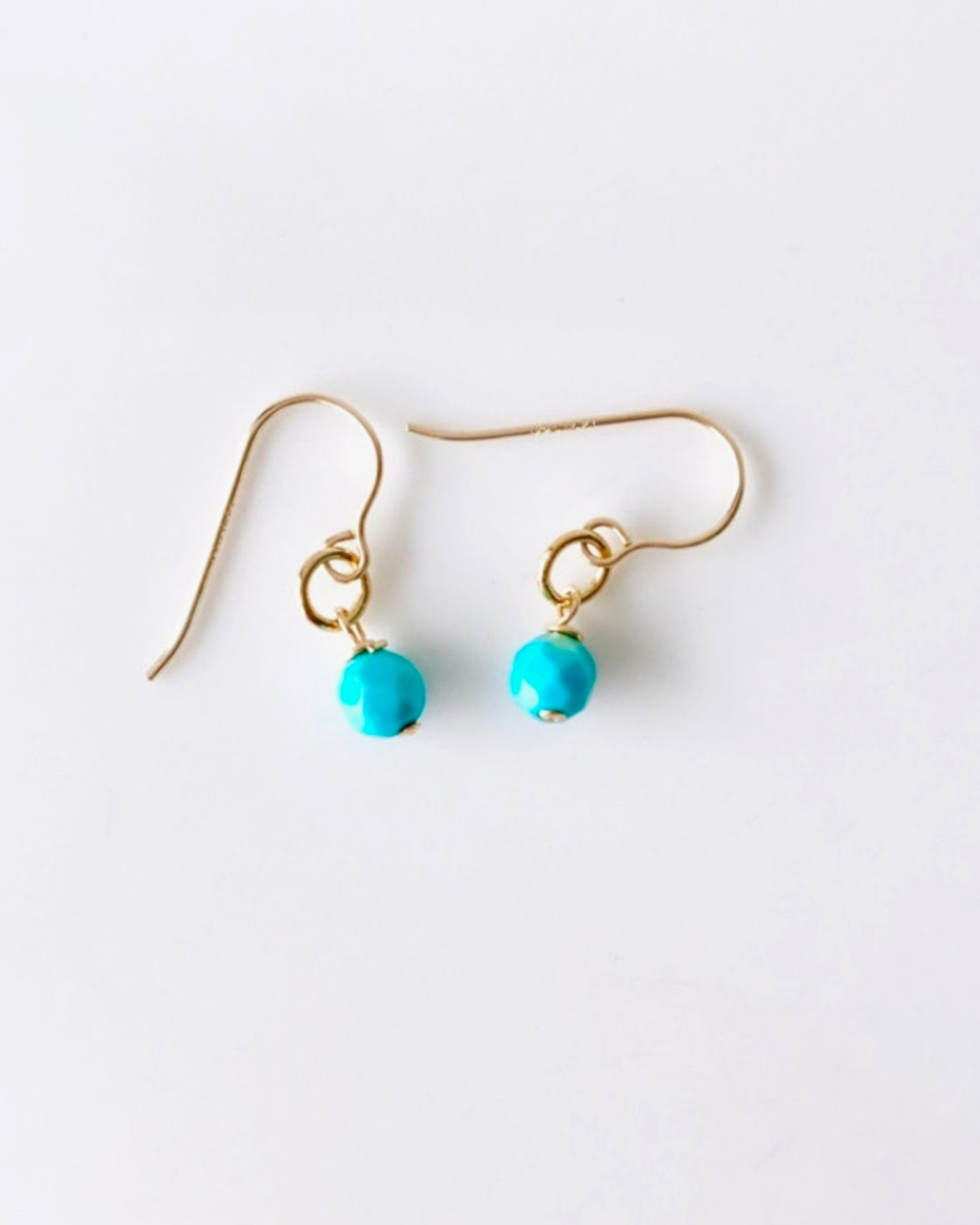 Petite Turquoise Earrings ERIJEWELRY