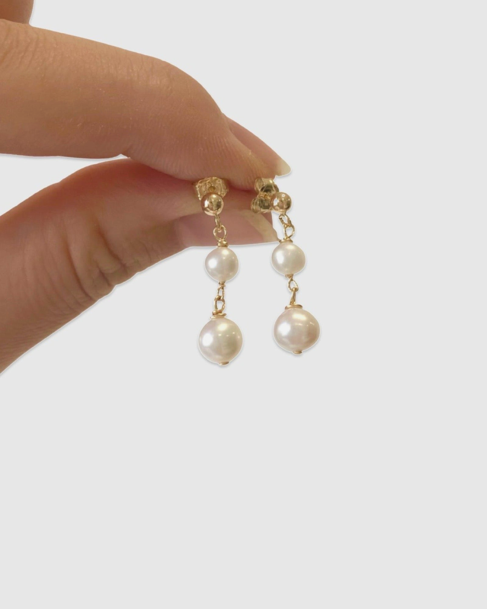 Pearl Odango Earrings ERIJEWELRY