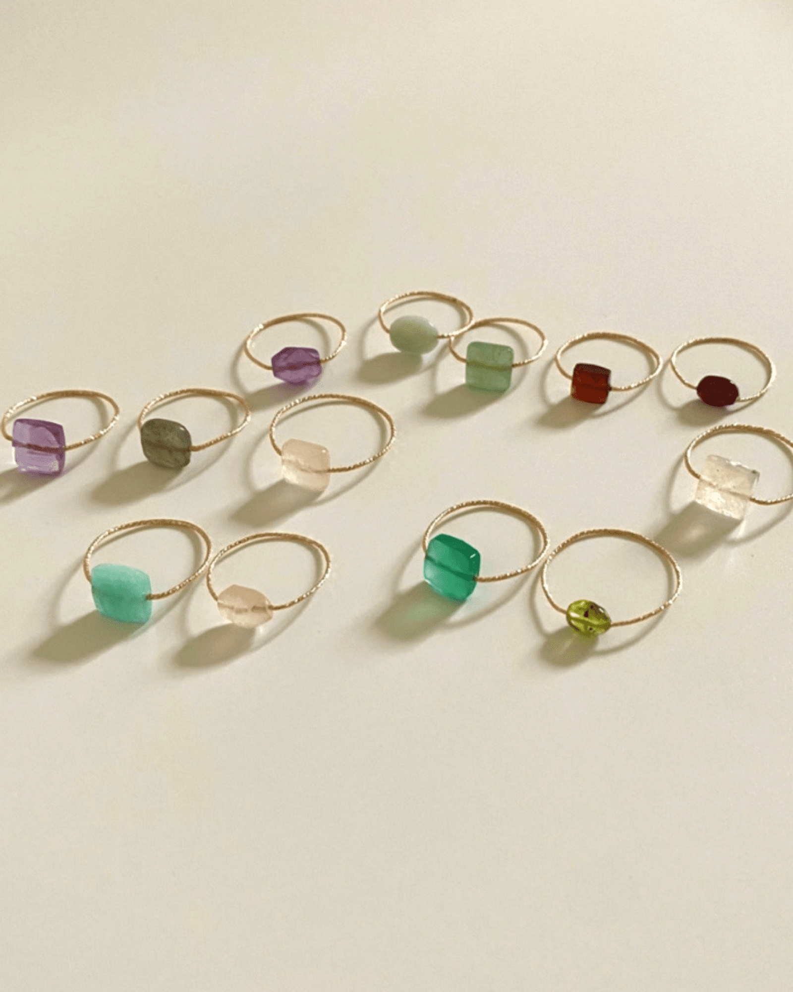 Daily Serenity Rings Square ERIJEWELRY
