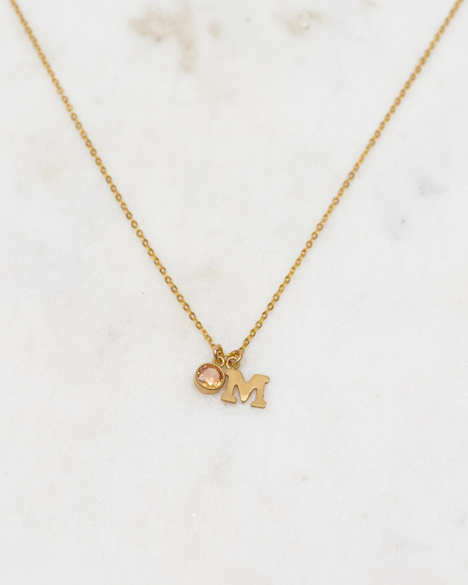 M necklace online cheap