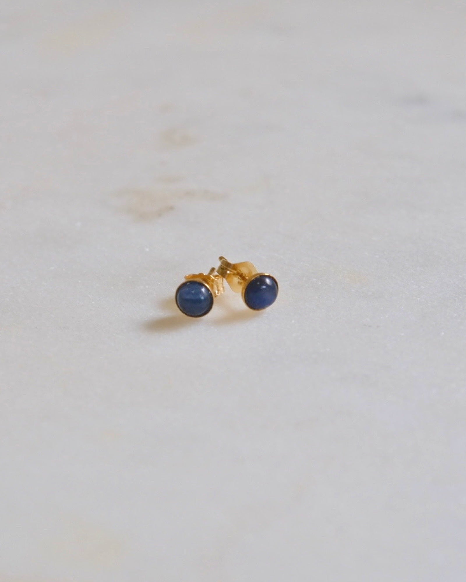 Blue sapphire earrings ERIJEWELRY