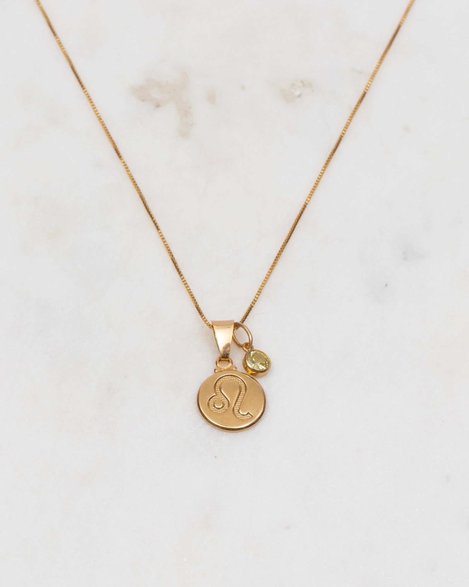 Leo Zodiac Necklace ERIJEWELRY
