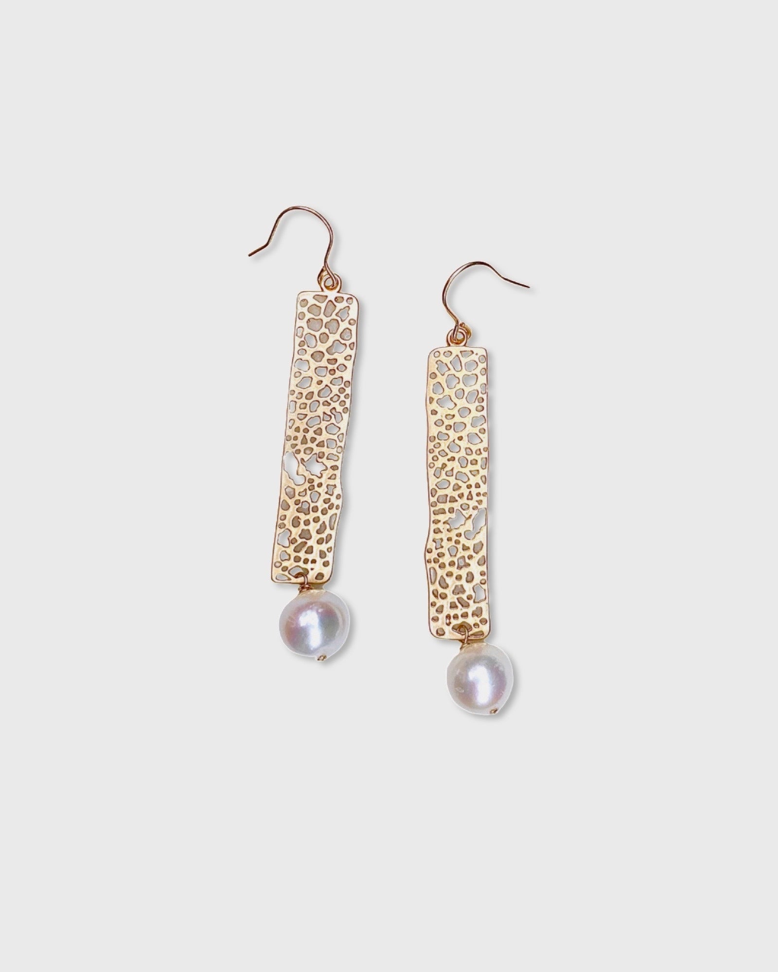 Pearl Bar Earrings ERIJEWELRY
