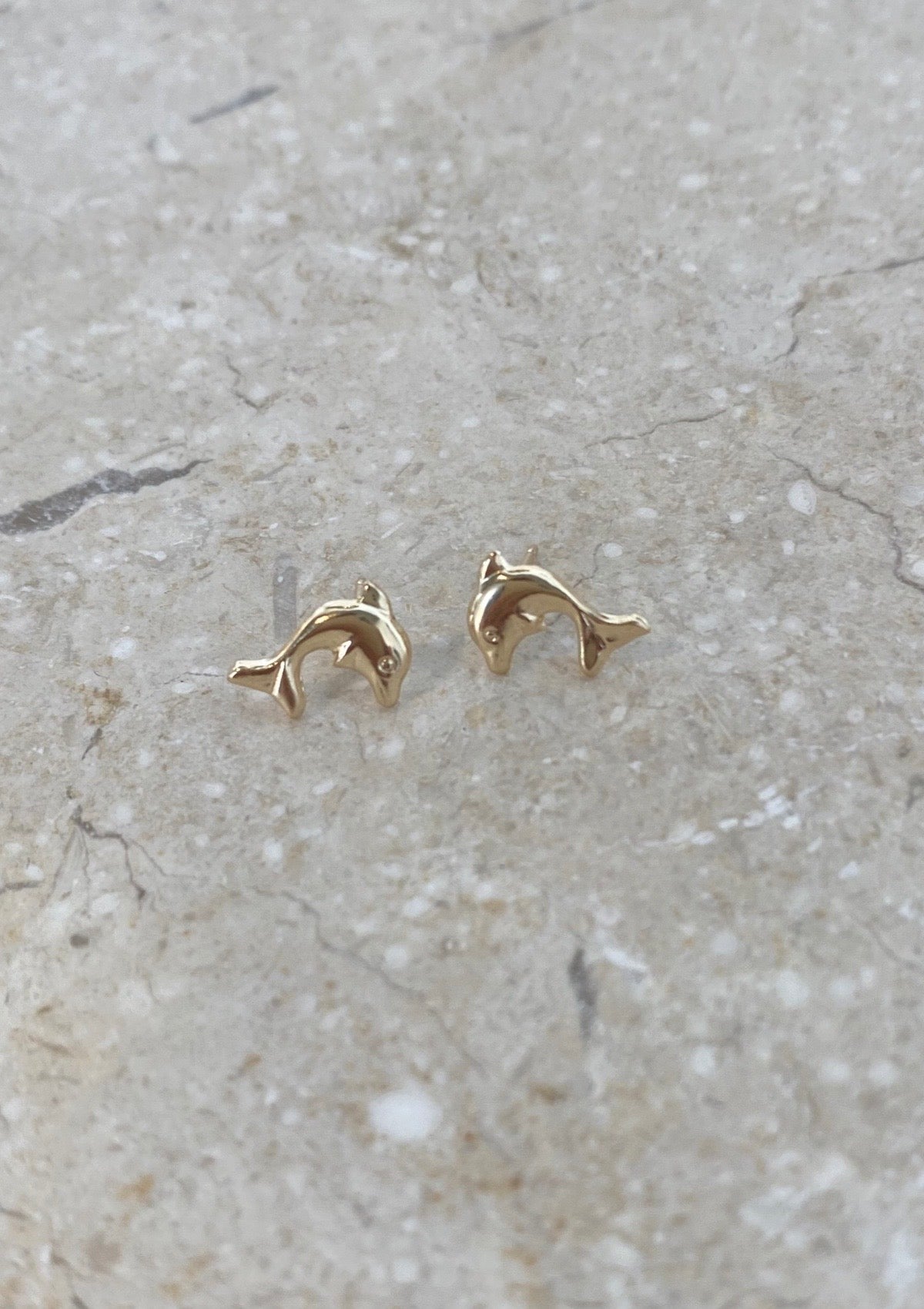 Dolphin Stud Earrings ERIJEWELRY