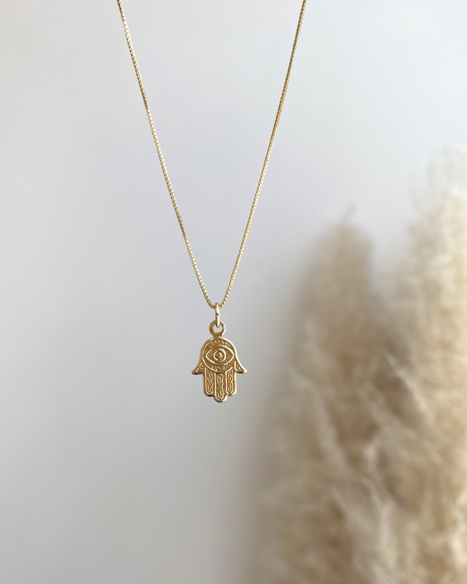Little Hamsa necklace ERIJEWELRY