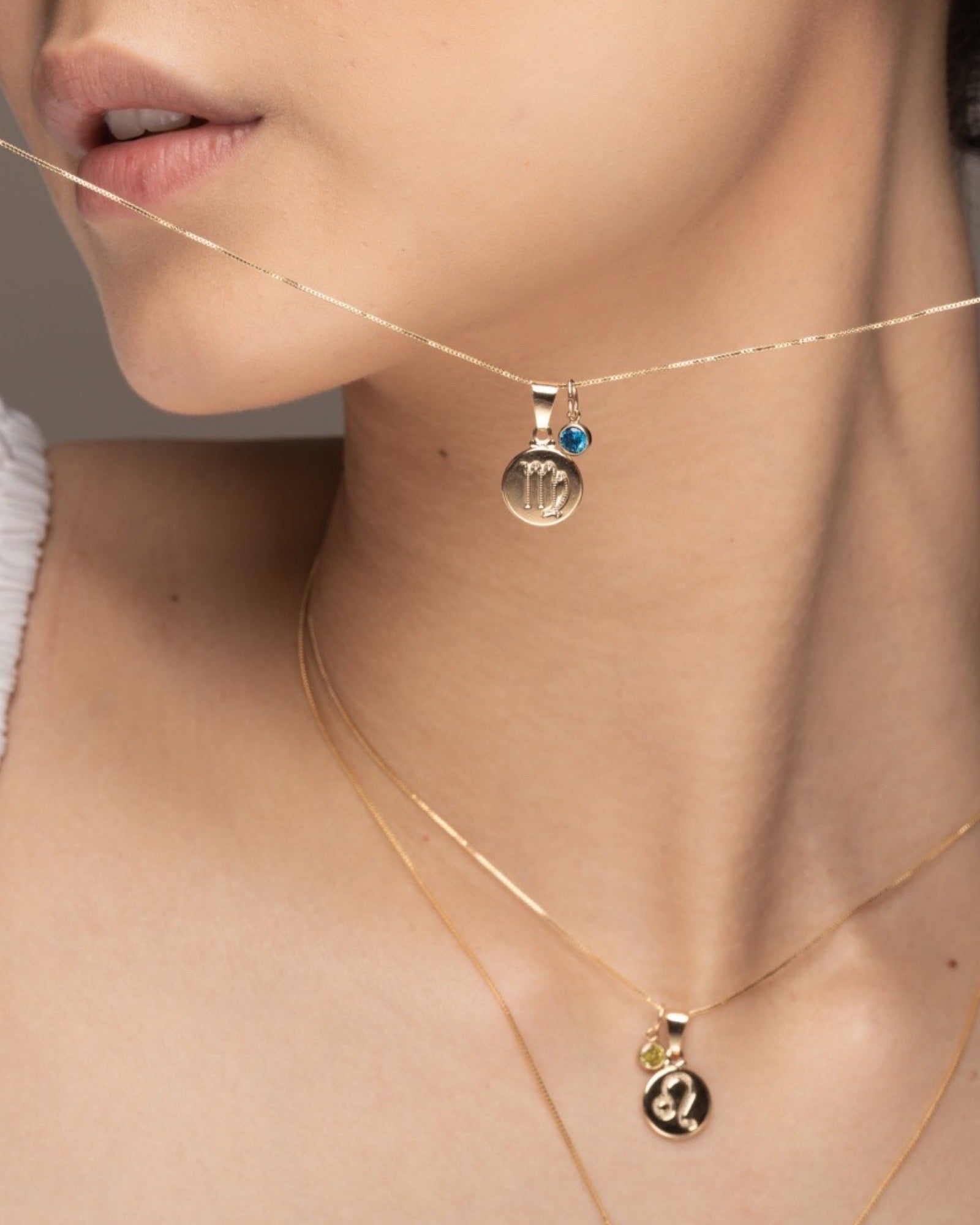 Virgo Zodiac Necklace ERIJEWELRY