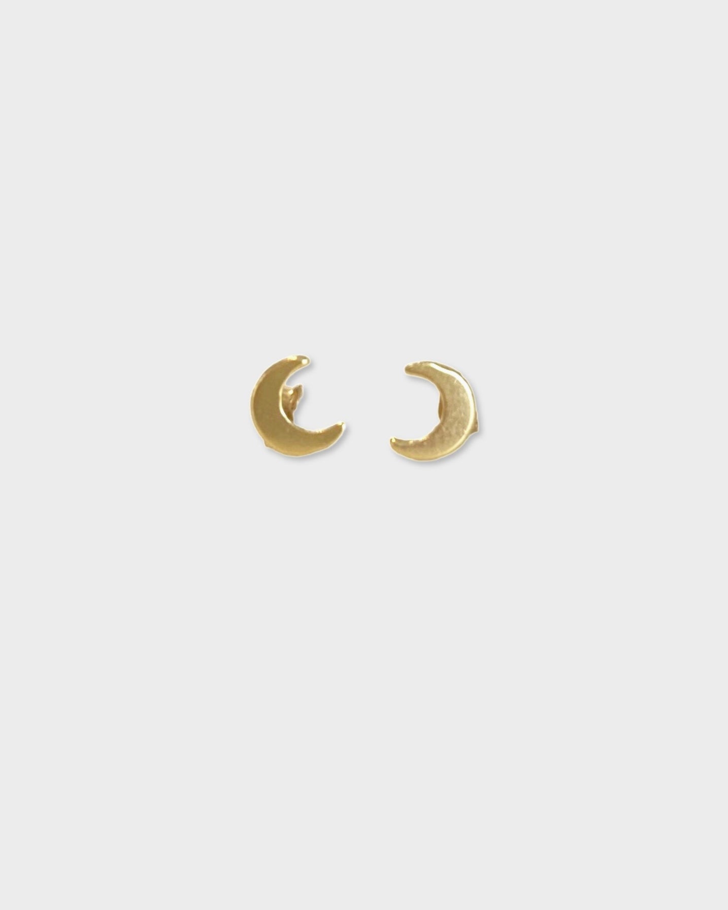 Crescent stud Earrings ERIJEWELRY