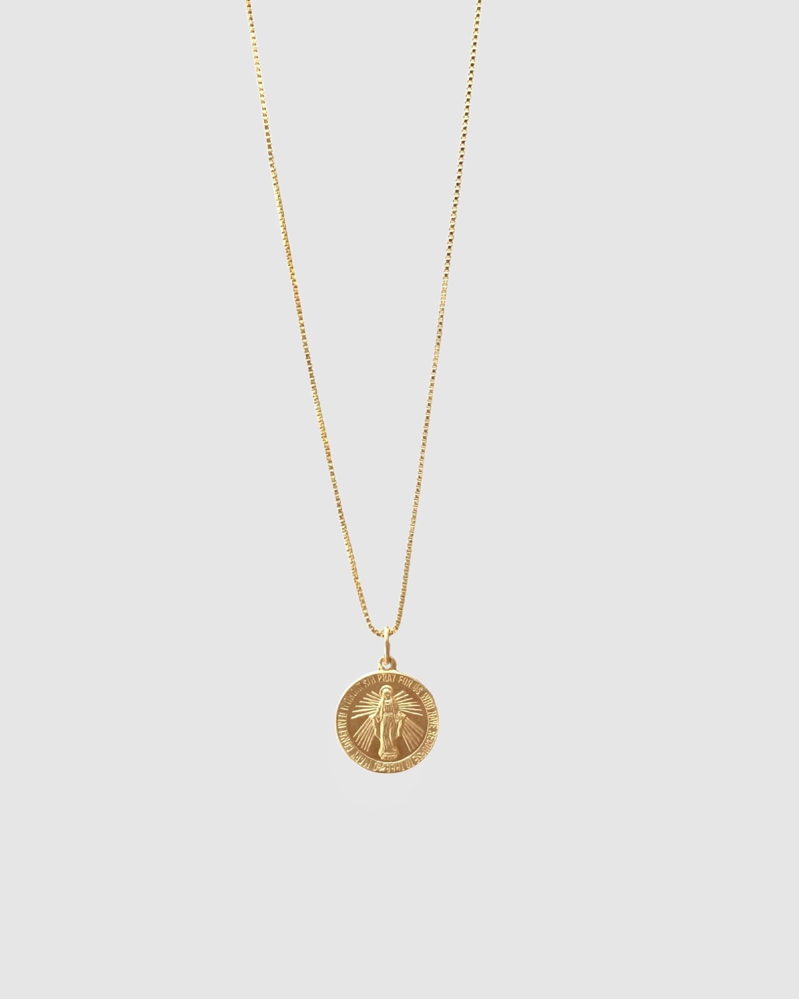 Virgin Mary Necklace ERIJEWELRY