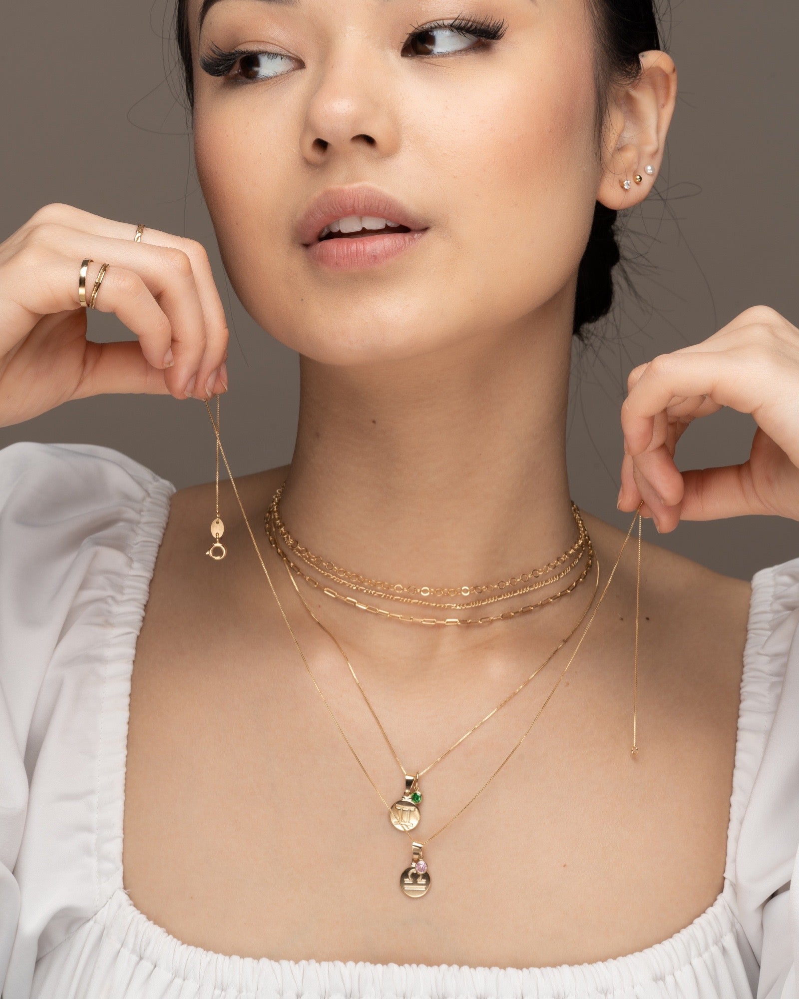 Leo Zodiac Necklace ERIJEWELRY