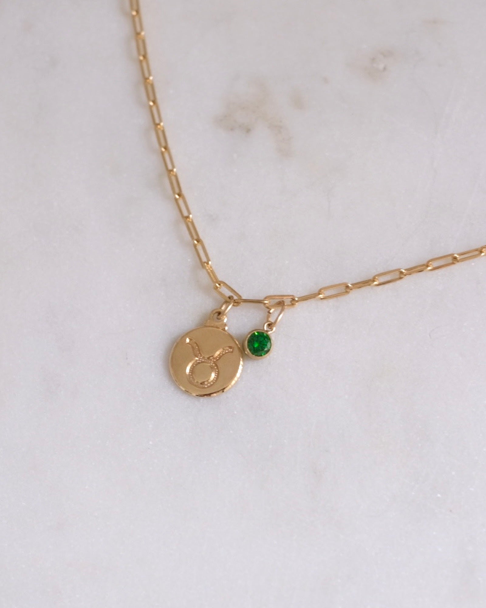 Taurus Zodiac Anklet ERIJEWELRY