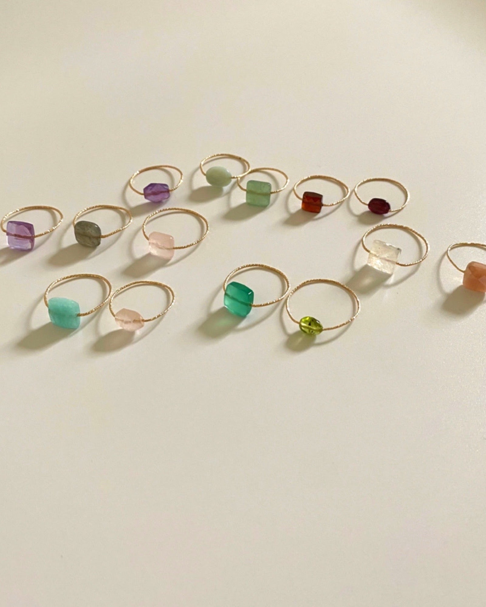 Daily Serenity Rings Square ERIJEWELRY