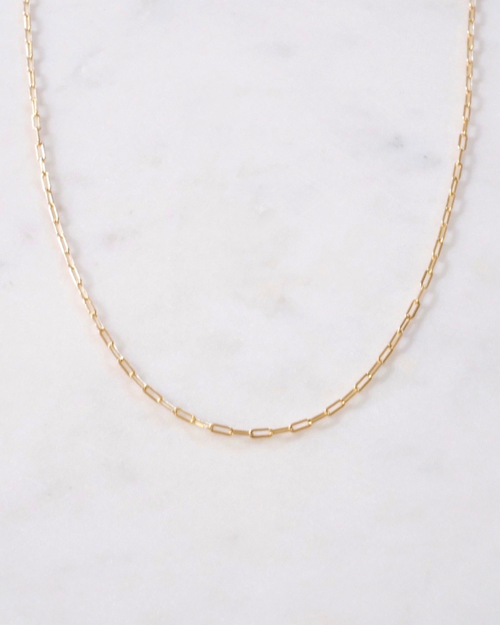 18K gold filled necklace