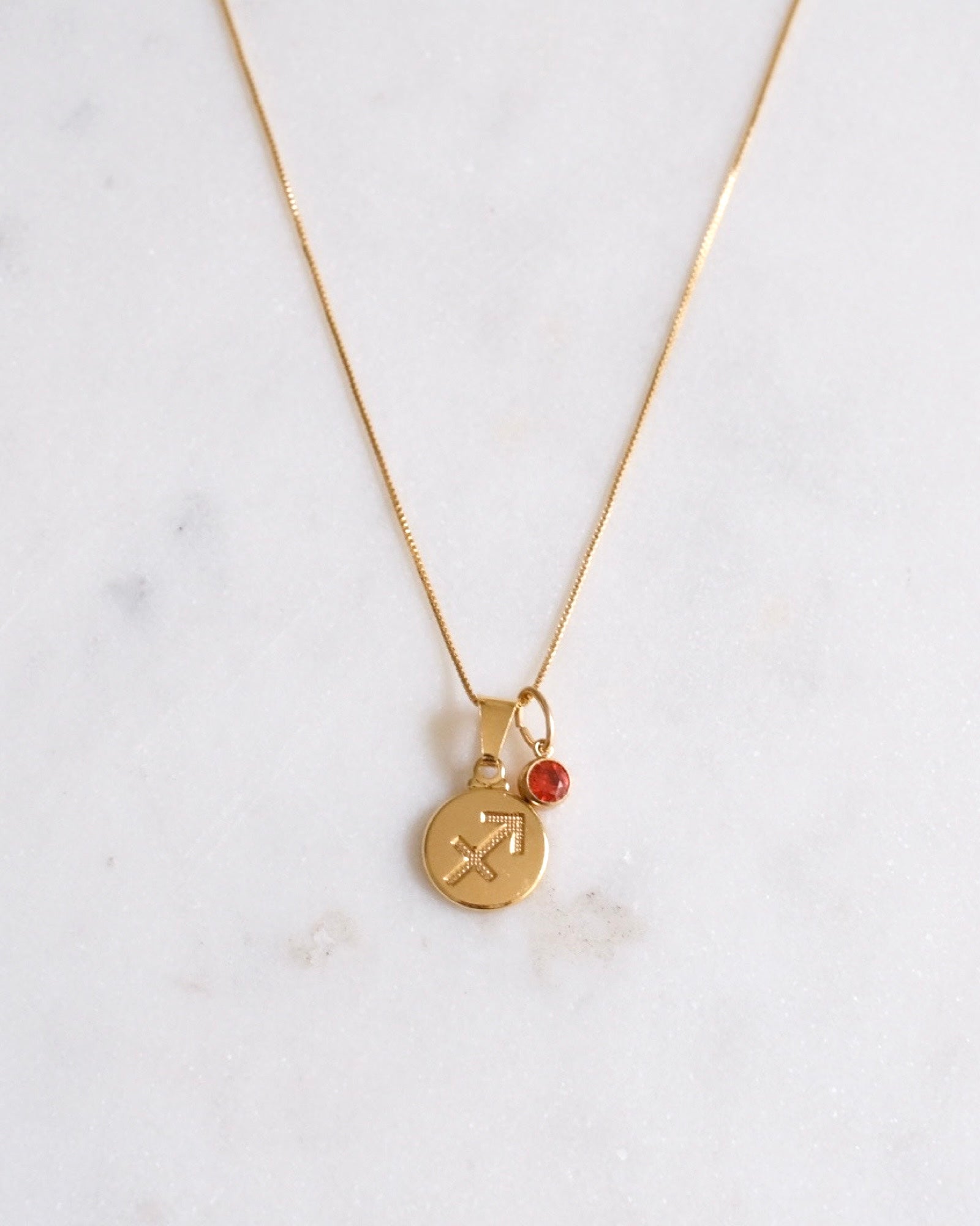 Sagittarius Zodiac Necklace ERIJEWELRY