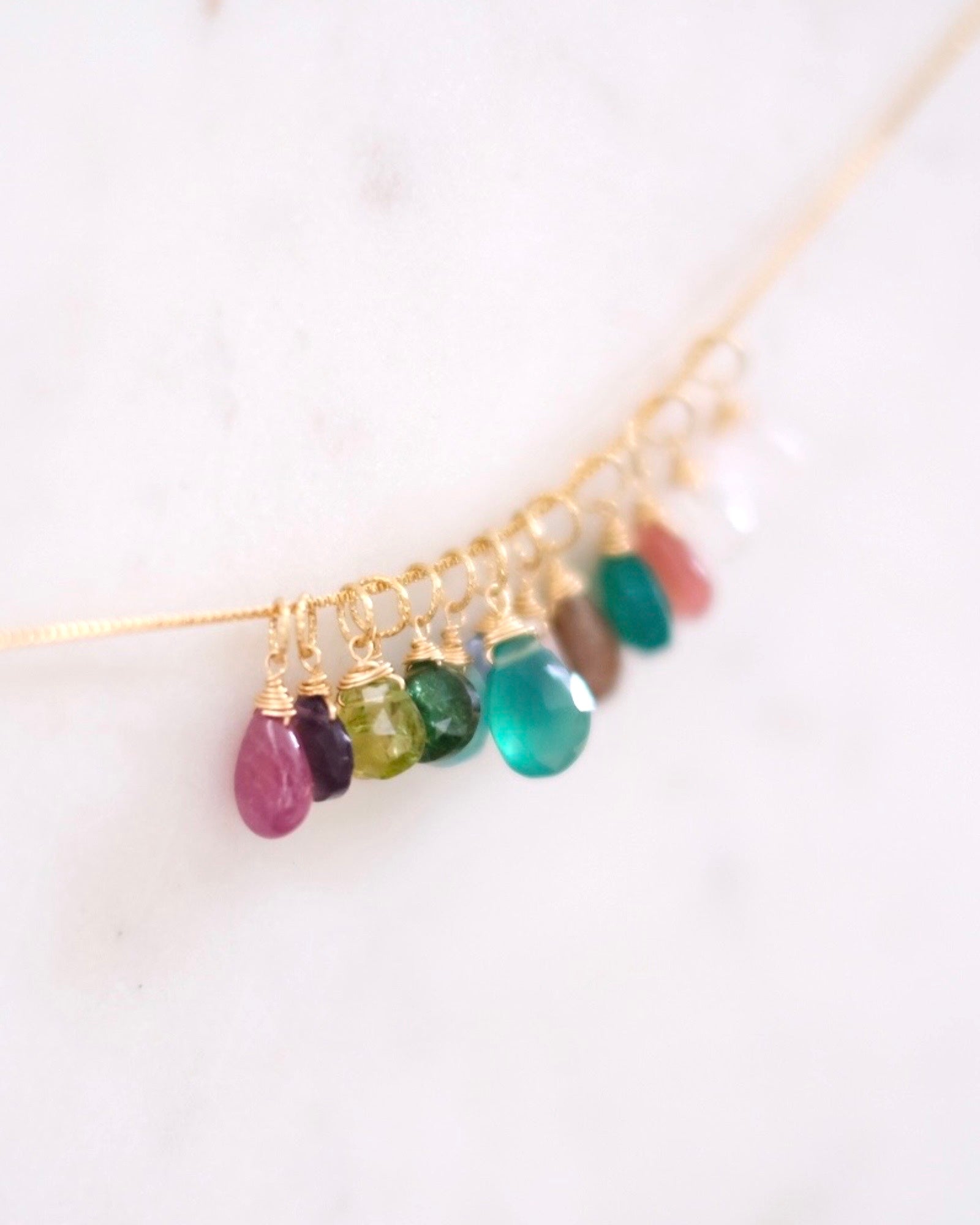 Green Apatite Pendant charm ERIJEWELRY