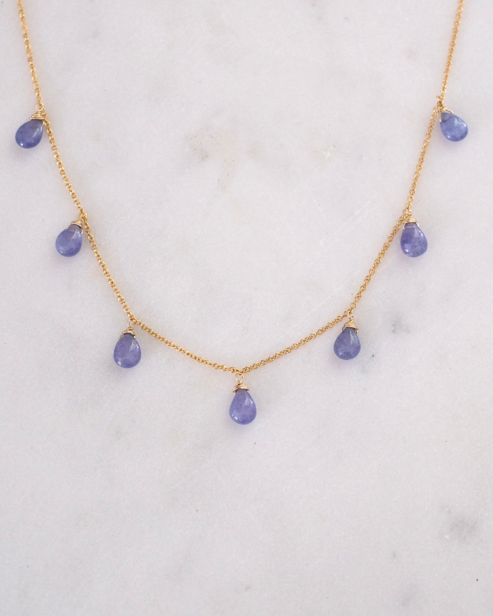 Tanzanite Princess Necklace ERIJEWELRY