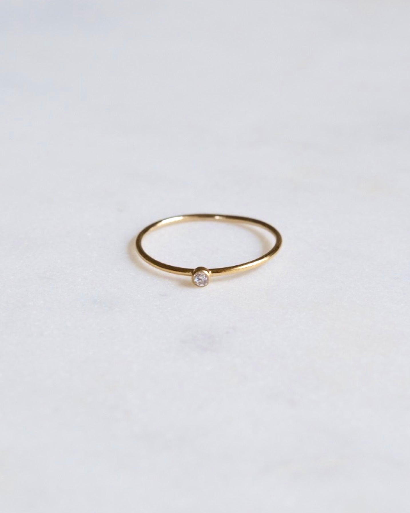 Shiny CZ Petite Ring ERIJEWELRY