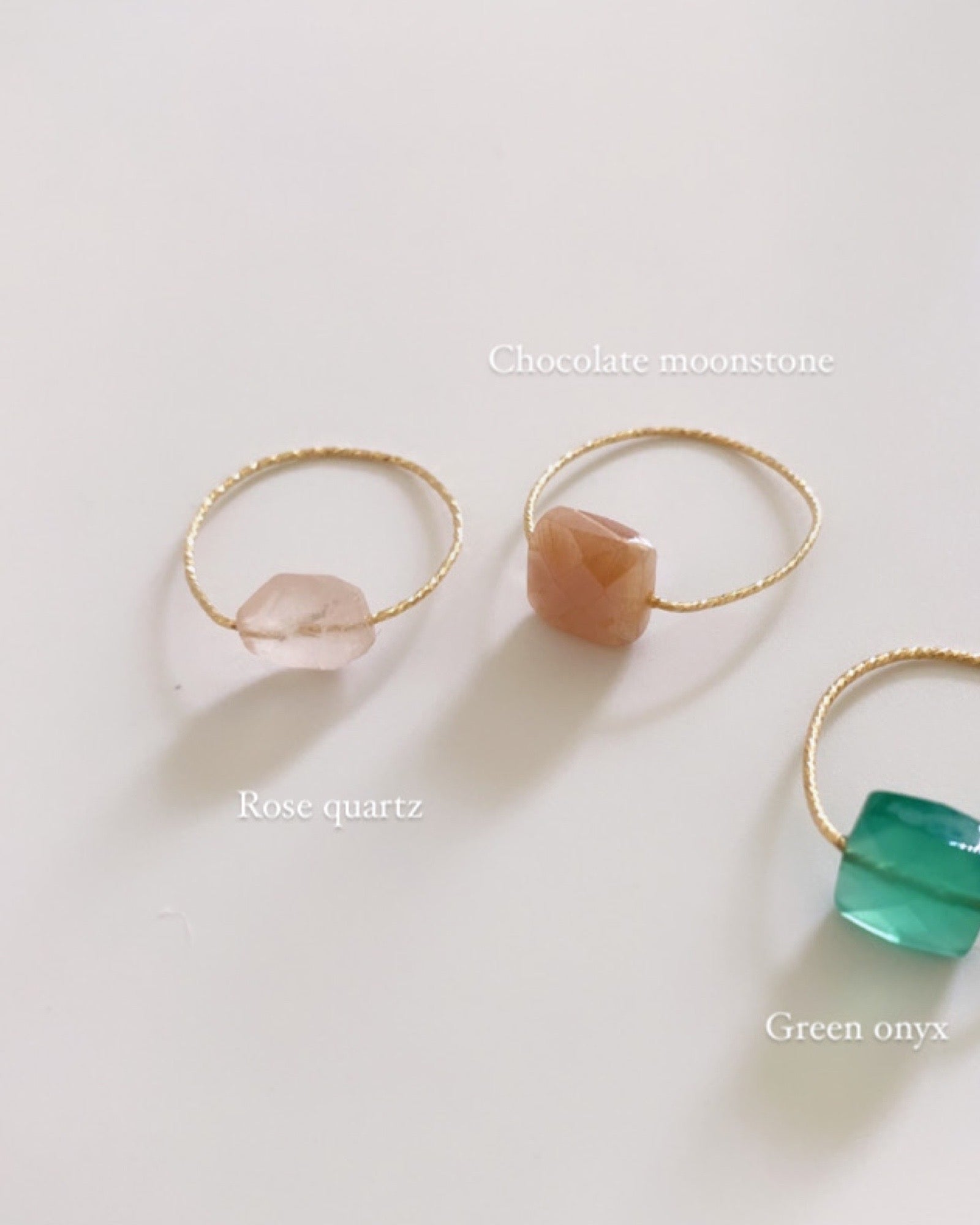 Rose Quartz Daily Serenity Ring ERIJEWELRY