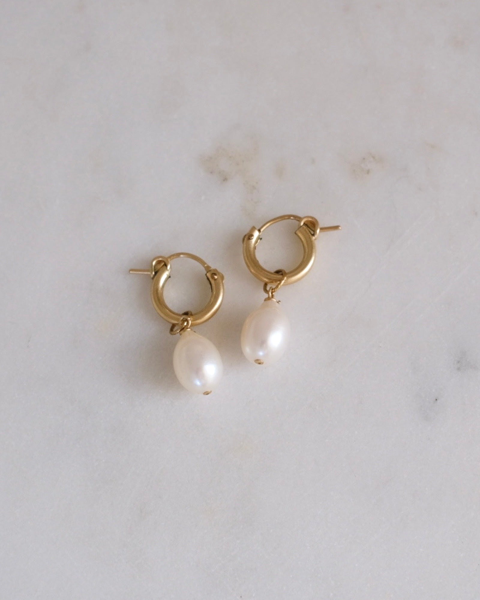 Teardrop Huggie Hoop earrings ERIJEWELRY