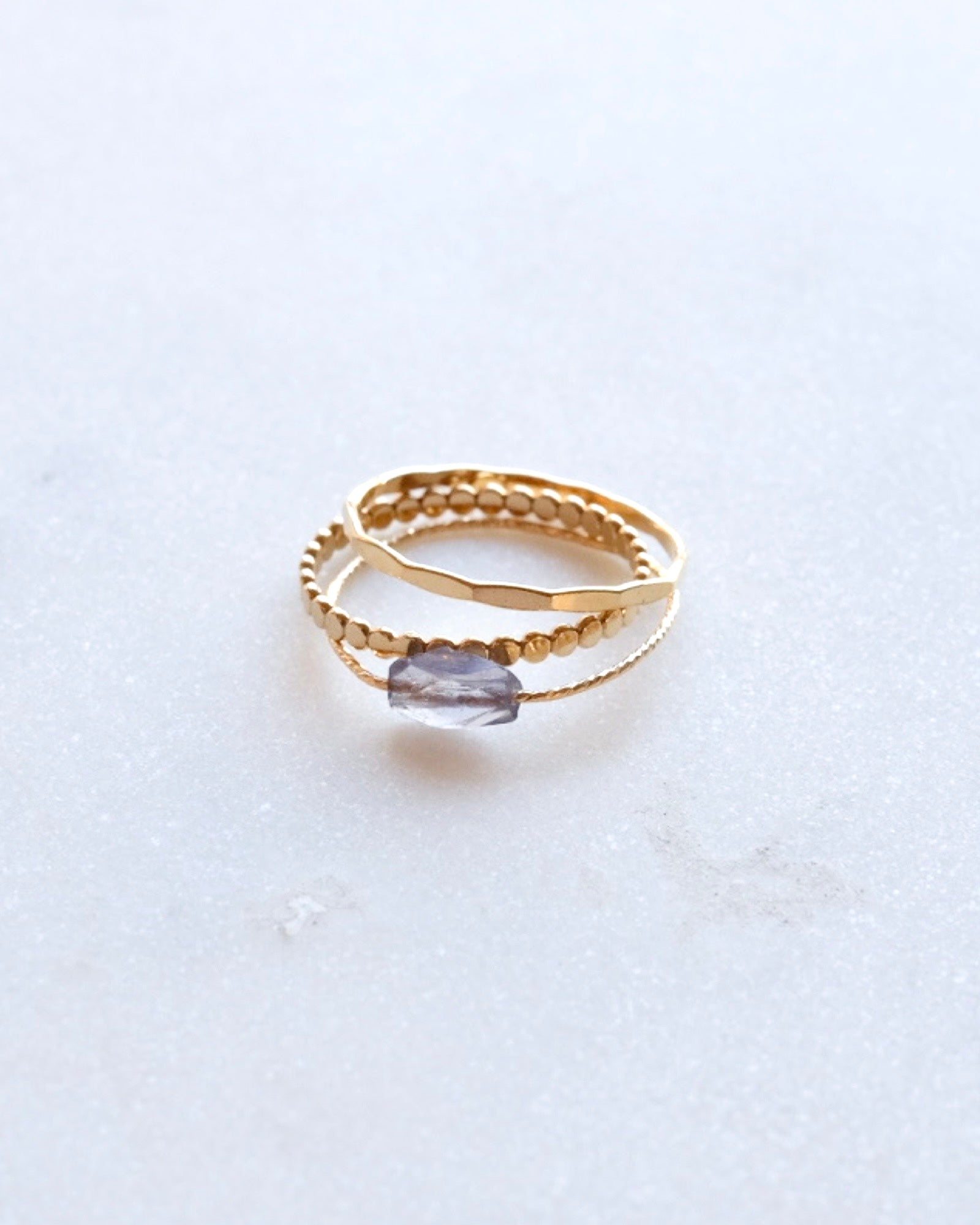 Iolite Daily Serenity ring ERIJEWELRY