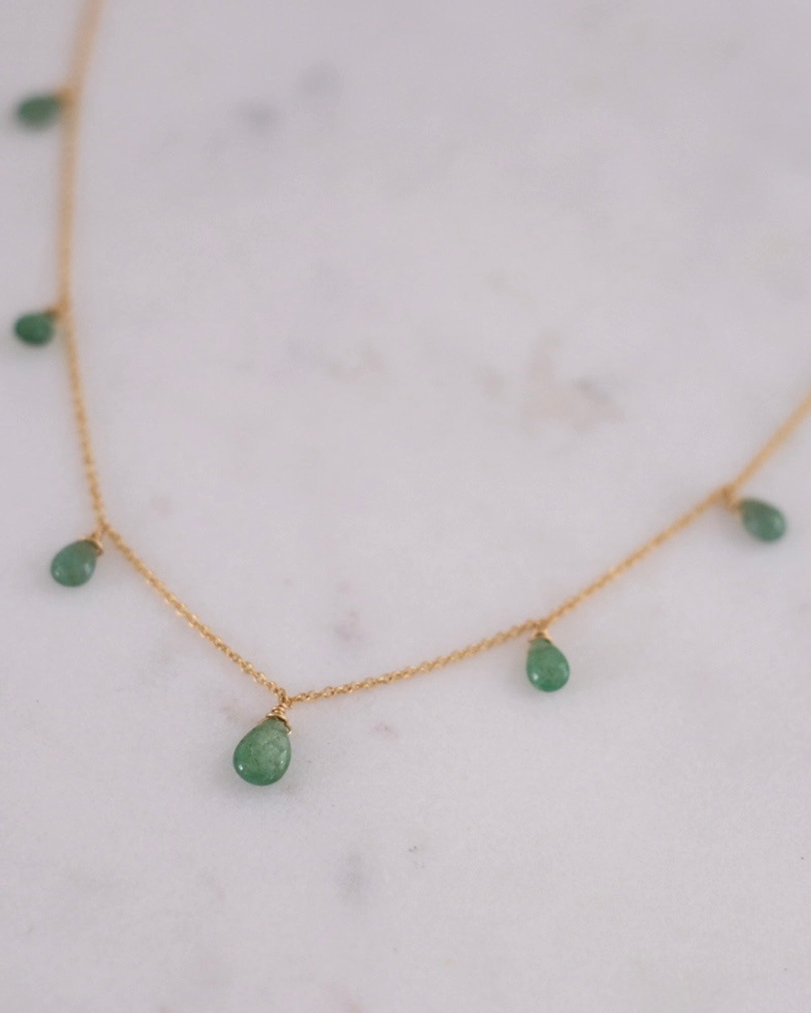 Emerald Princess Necklace ERIJEWELRY