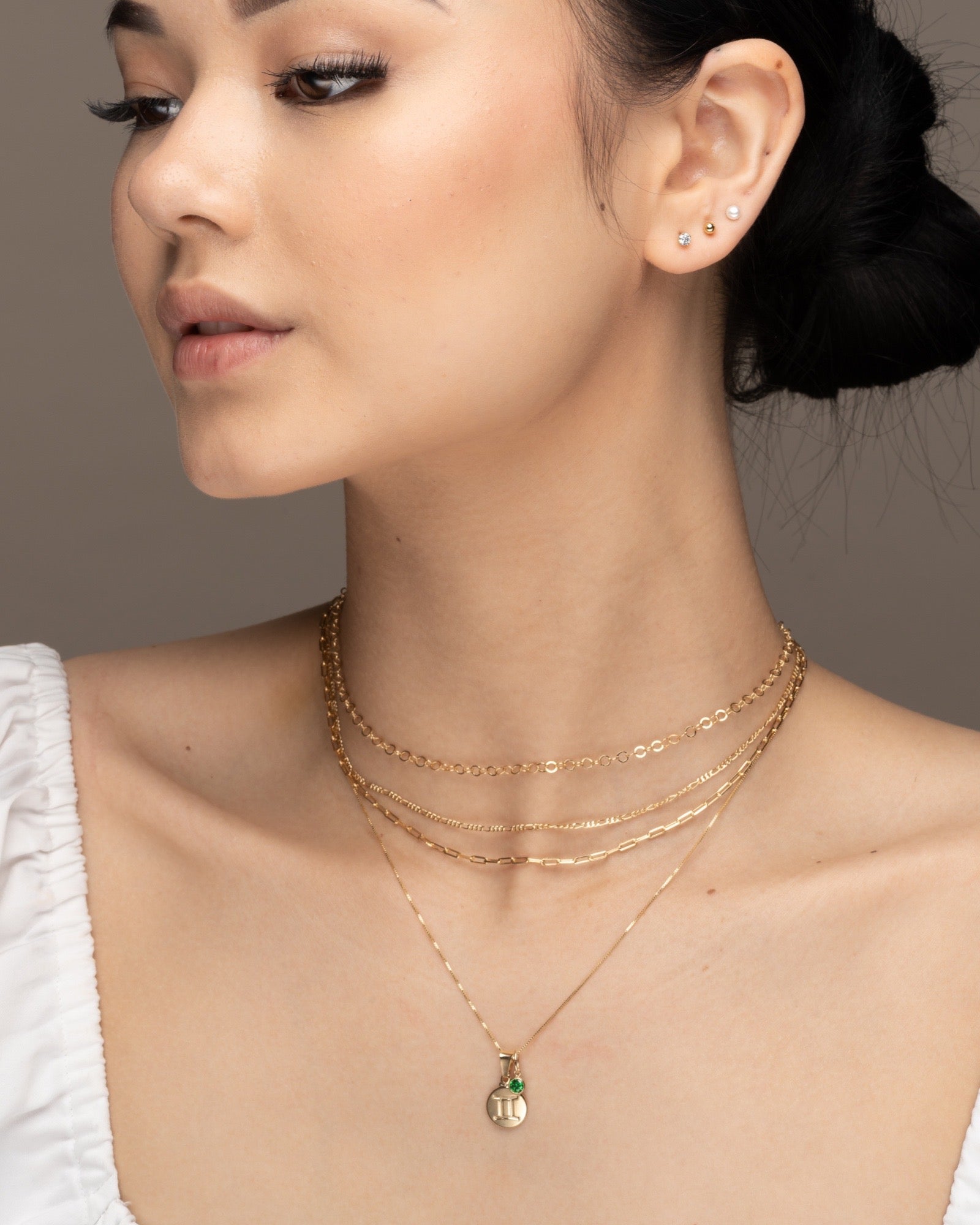 Gemini Zodiac Necklace ERIJEWELRY